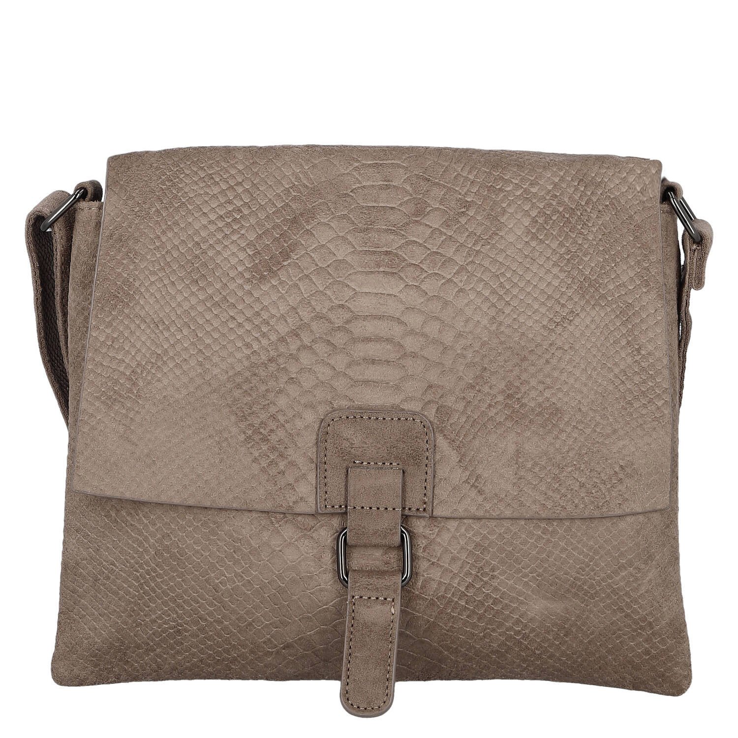 Dámská crossbody kabelka šedobéžová - Paolo bags Tanasis