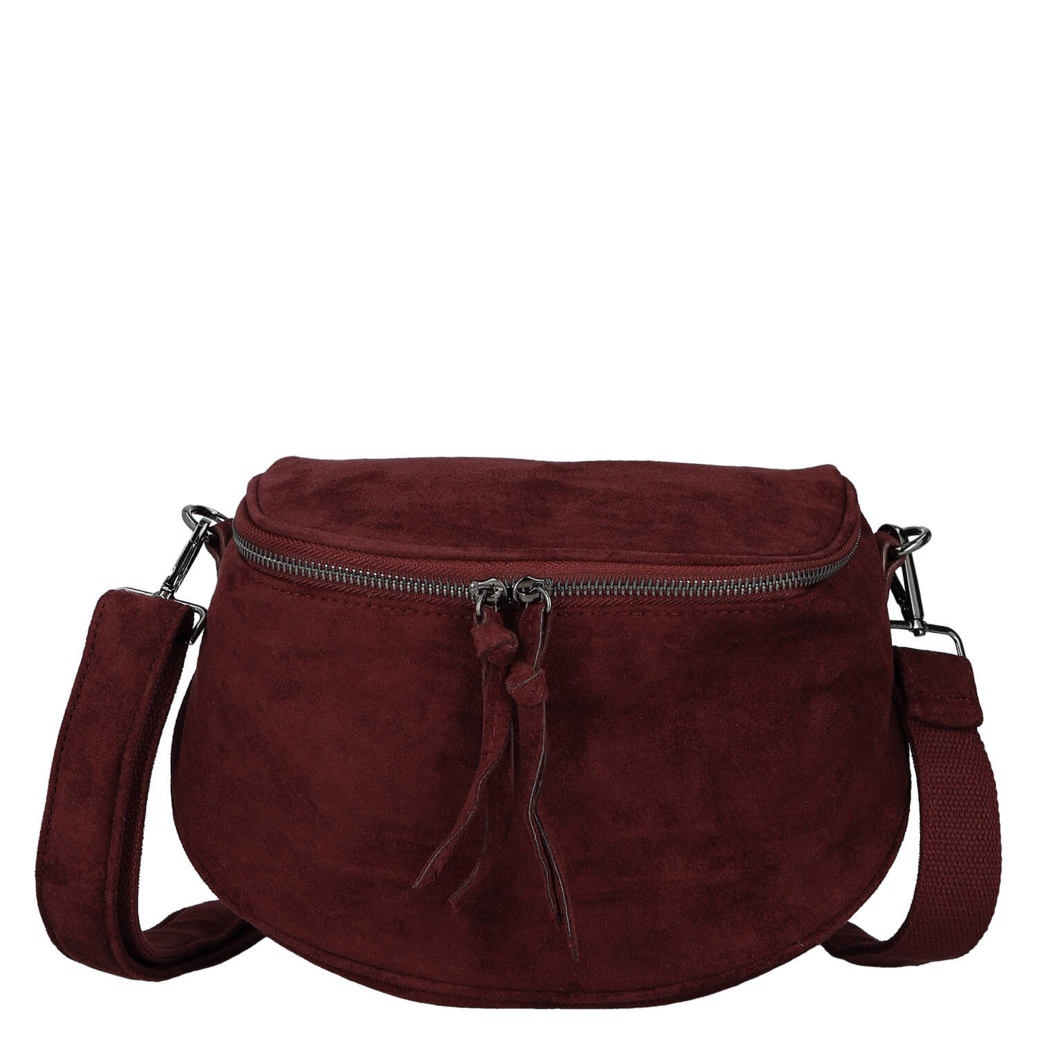 Dámská ledvinka vínová - Paolo Bags Daisy