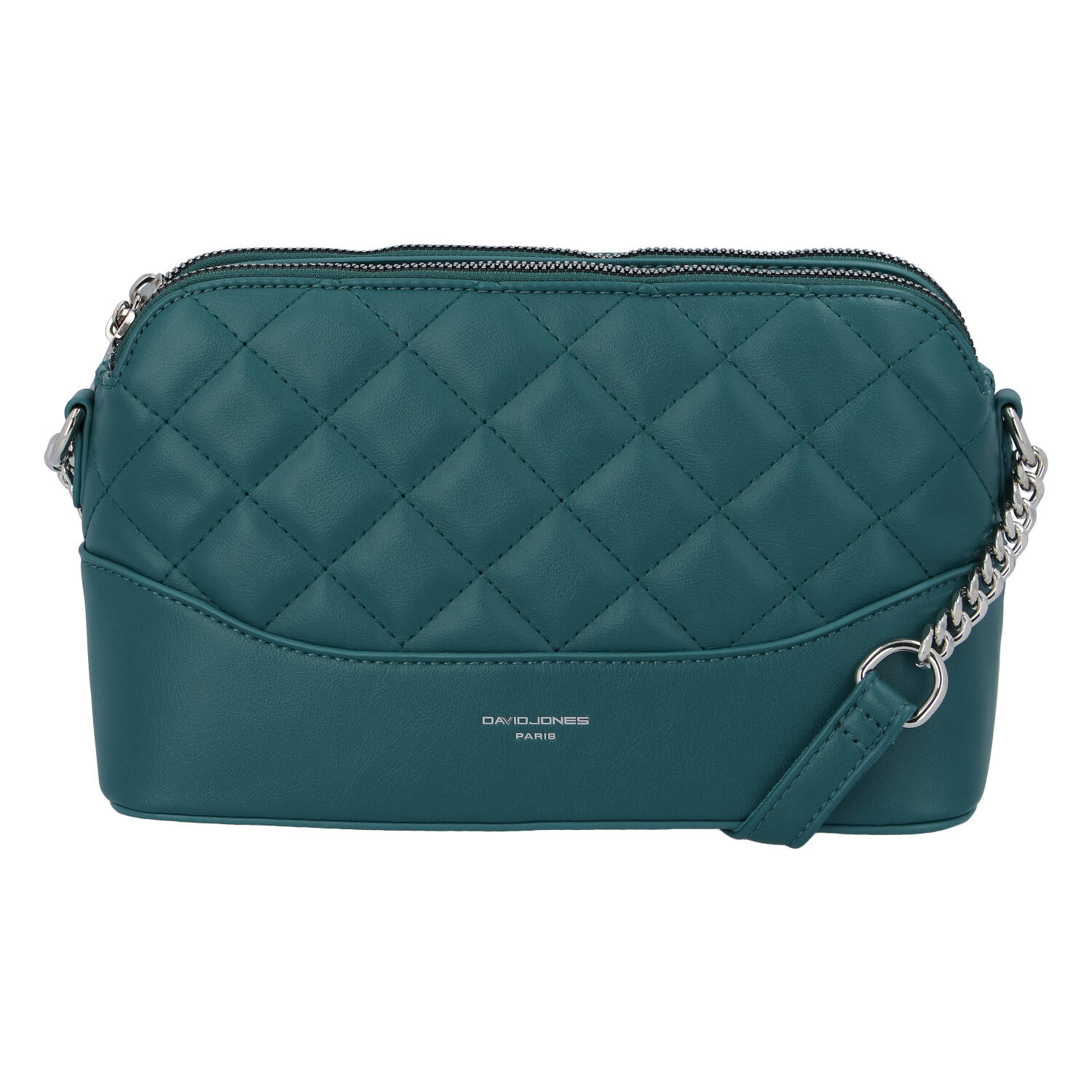 Dámská crossbody kabelka zelená - David Jones Sunny