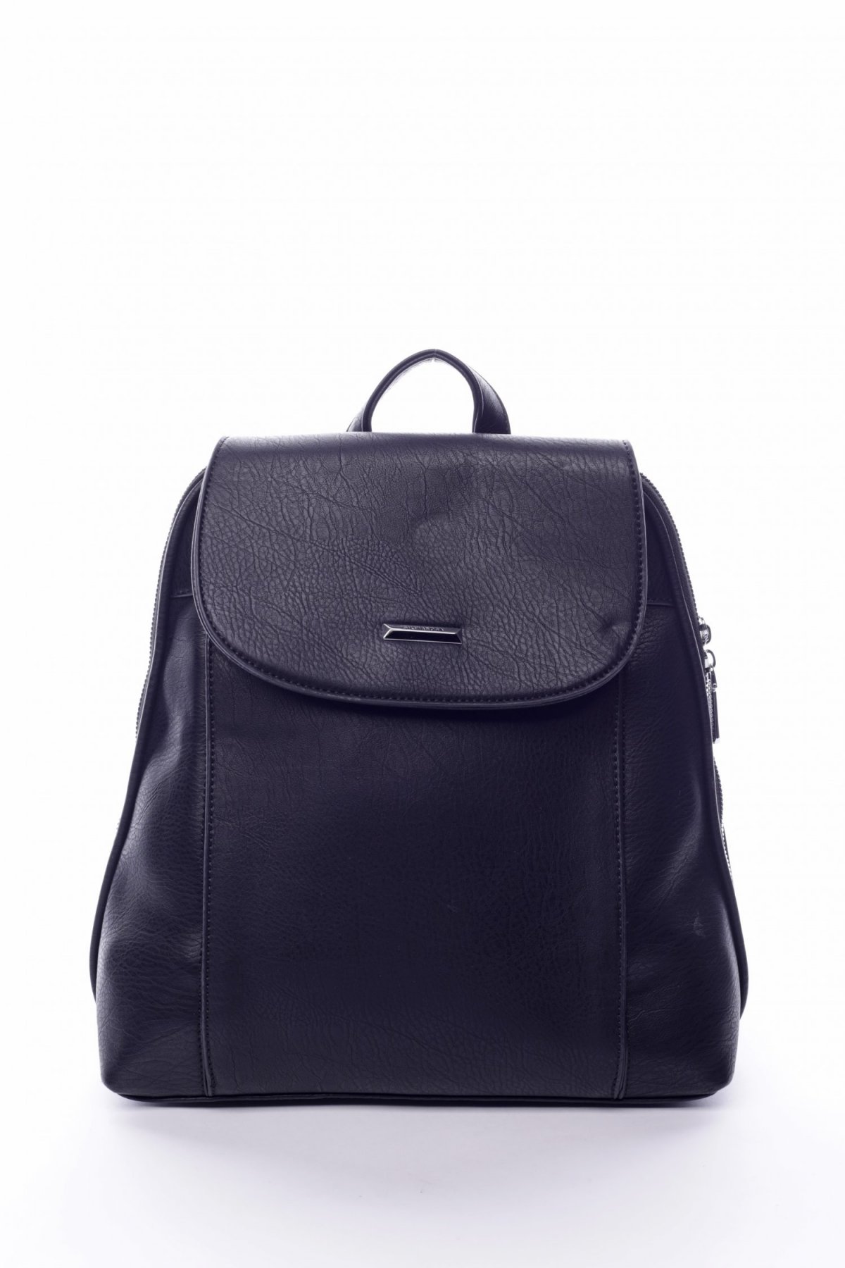 Dámský městský batoh kabelka černý - Silvia Rosa Polan