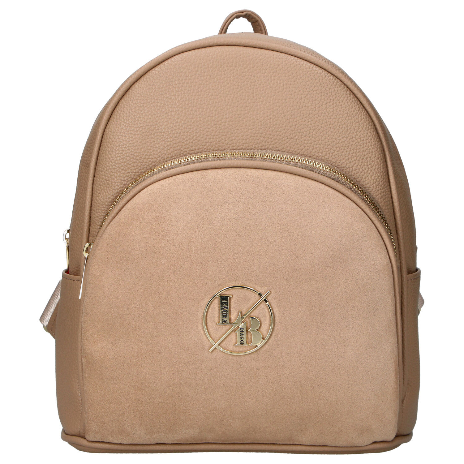 Dámský batoh tmavě béžový - Laura Biaggi Marlis