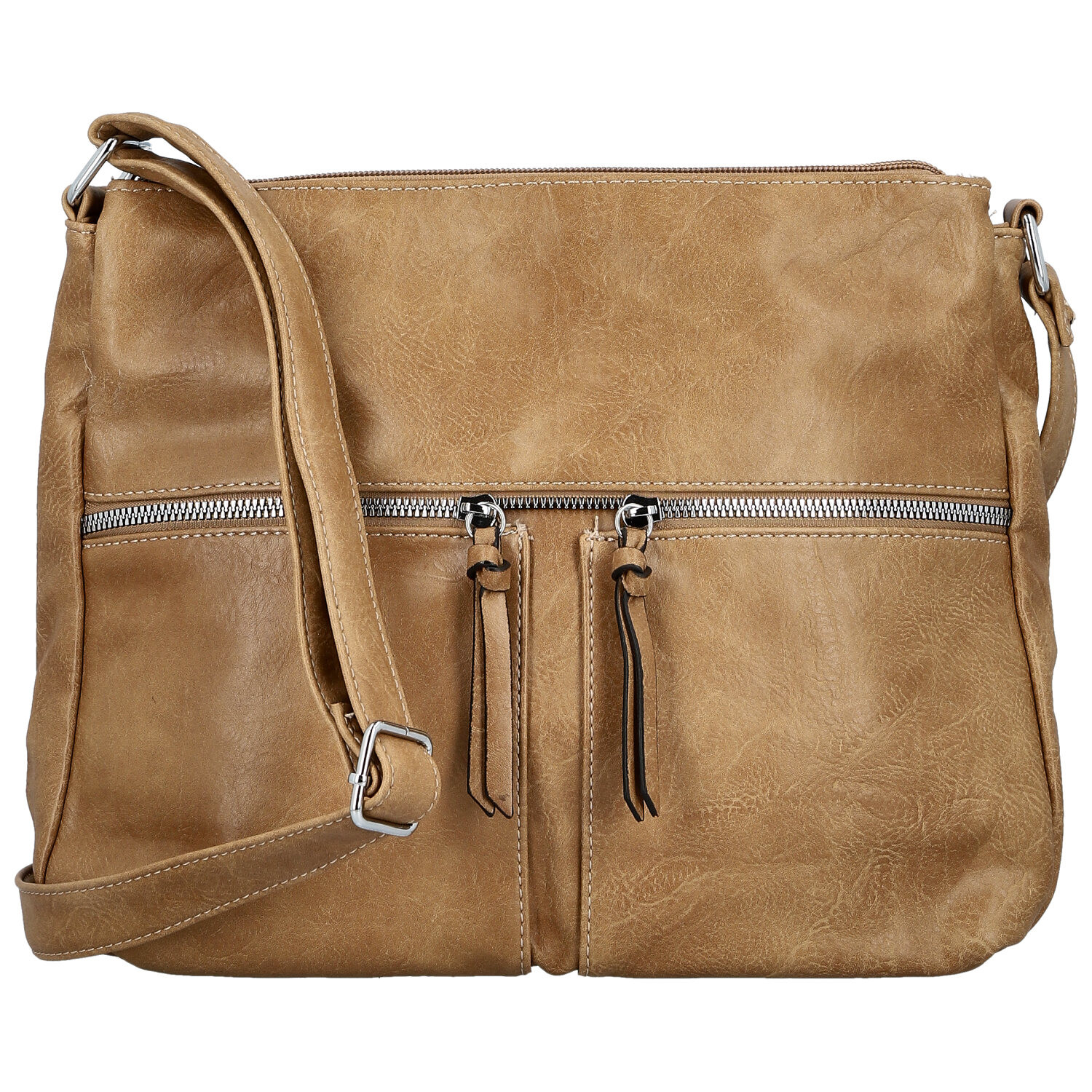 Dámská crossbody kabelka khaki - Firenze Bessy