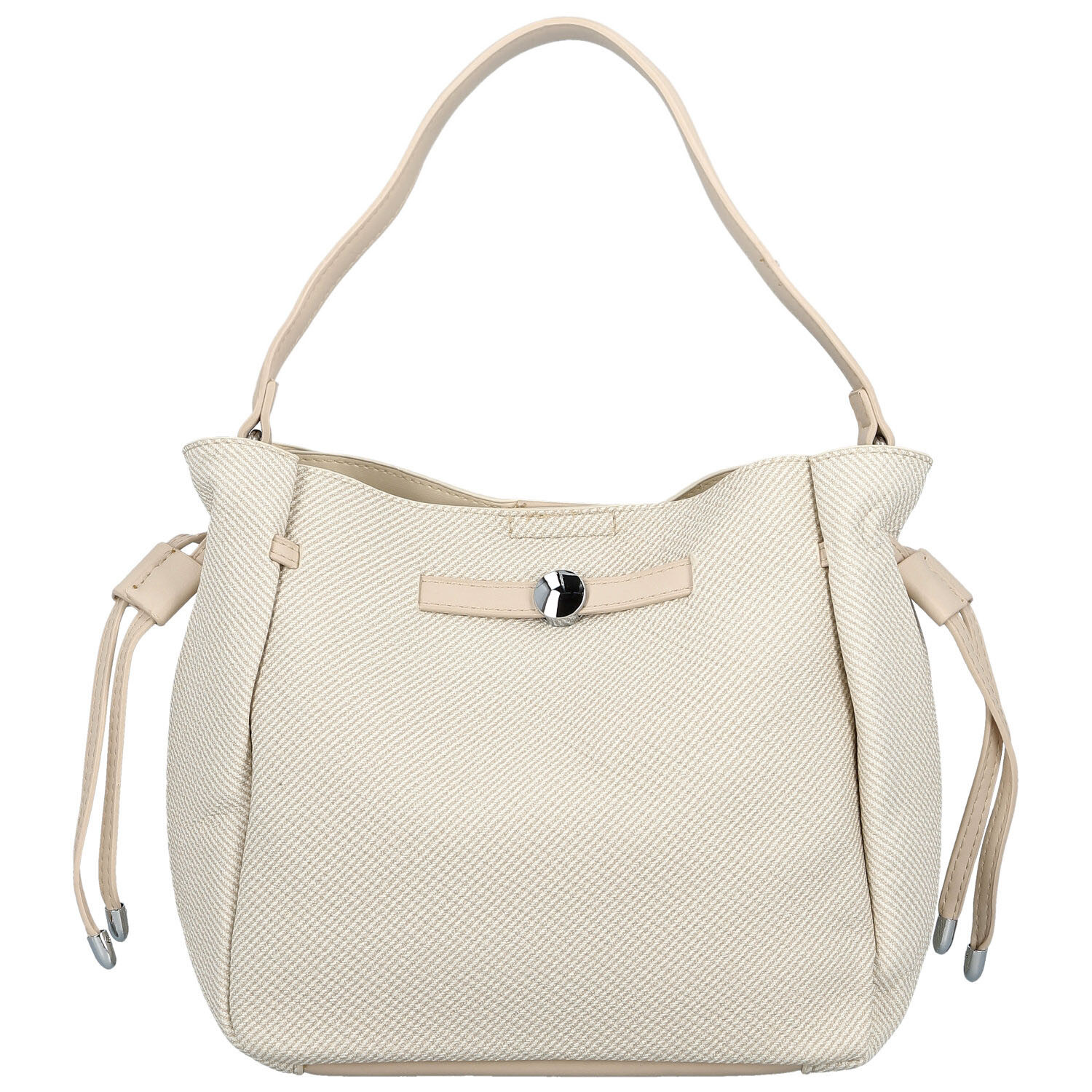 Dámská kabelka na rameno krémová - Firenze Emili