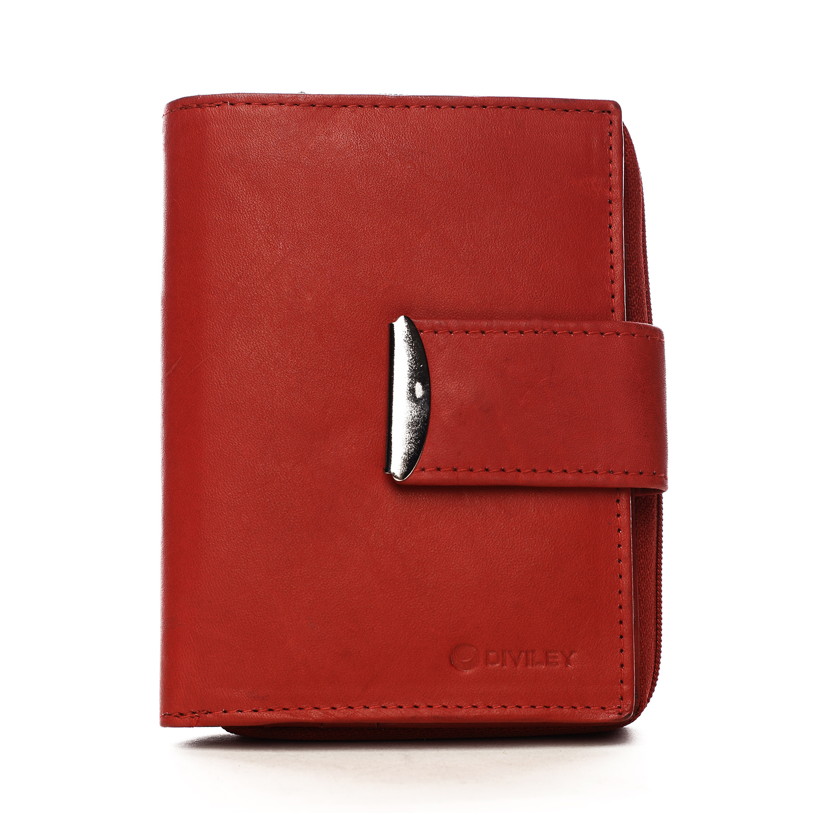 Dámská kožená peněženka červená - Diviley Oryna