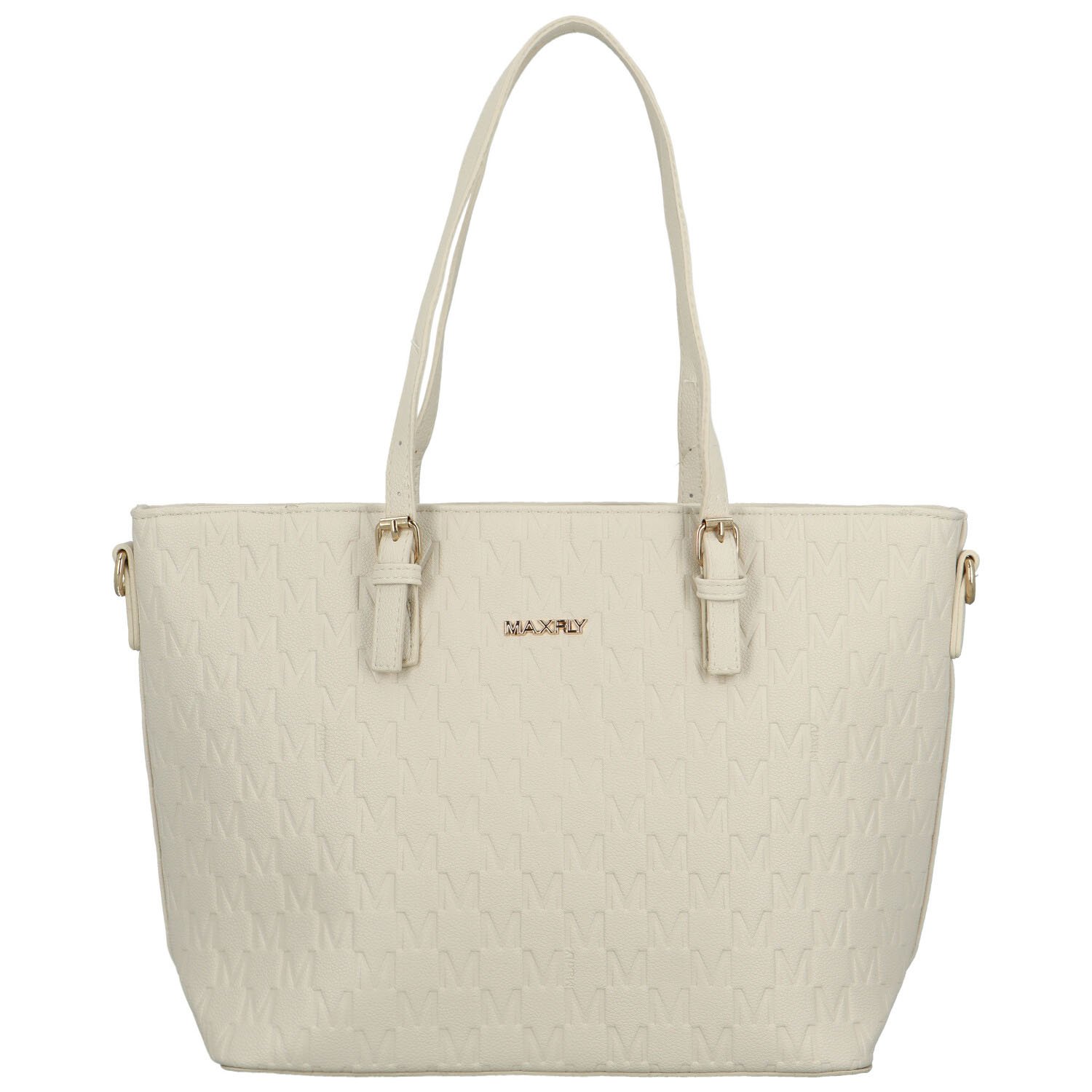 Dámská kabelka na rameno krémová - MaxFly Percy