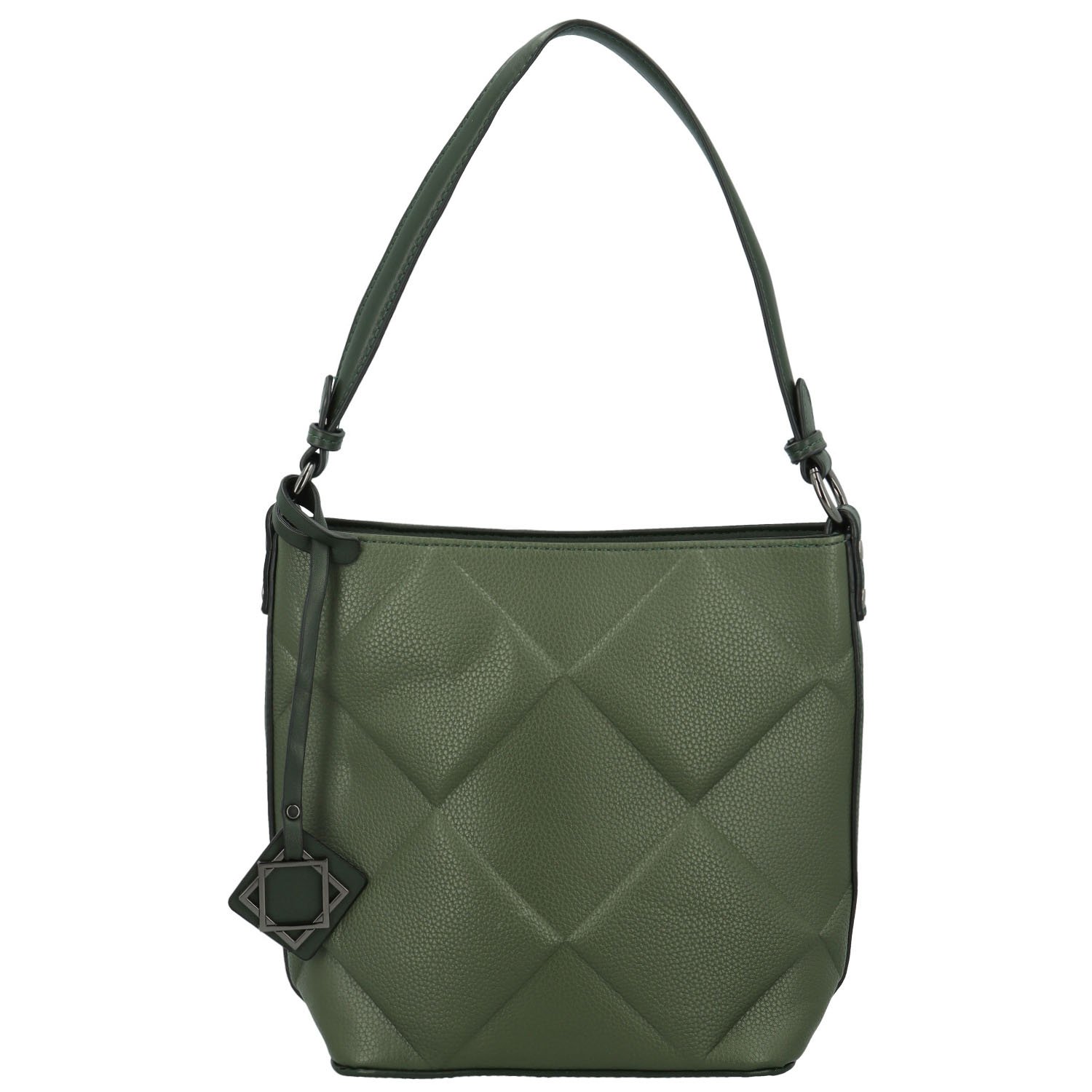 Dámská kabelka přes rameno tmavě zelená - Maria C Vesna