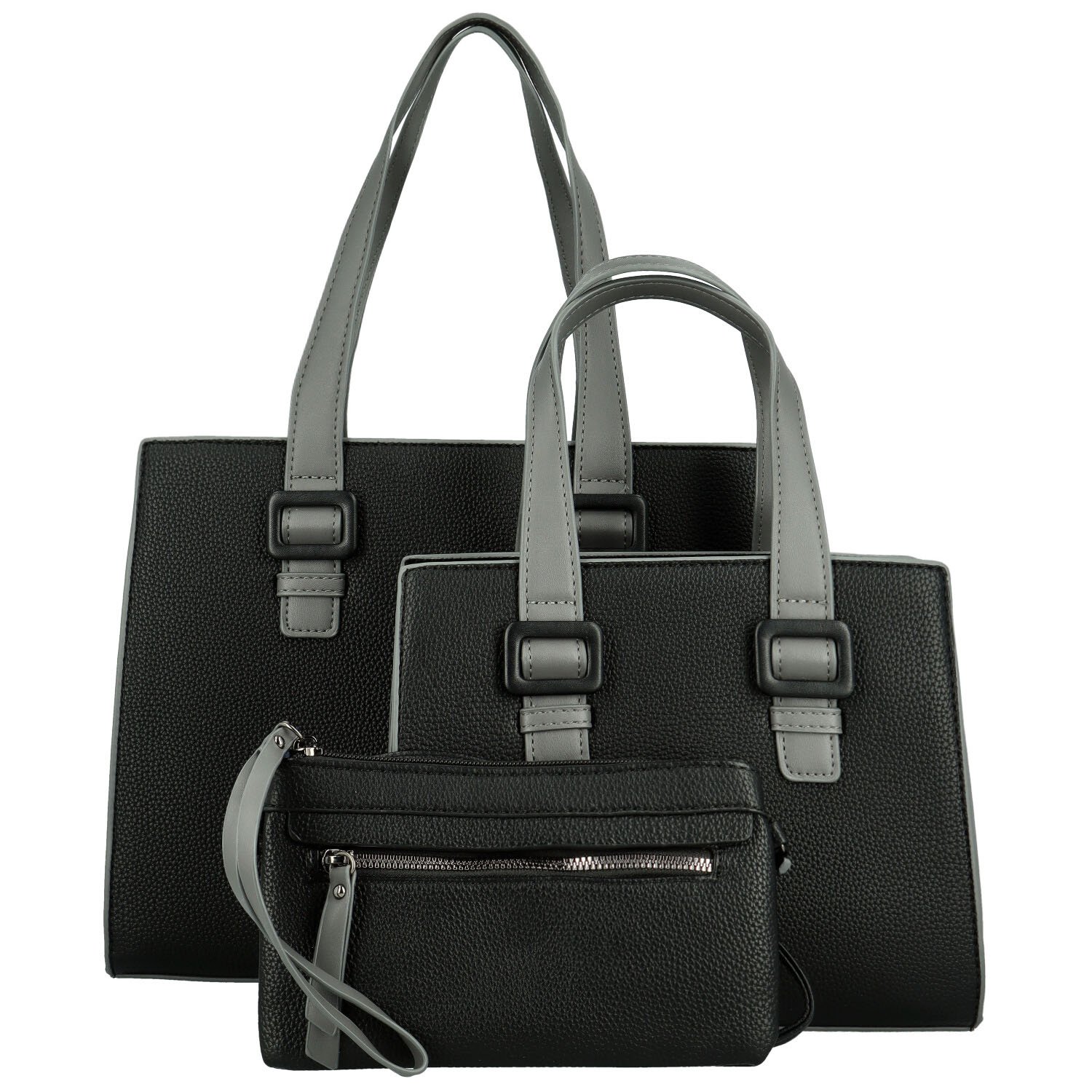 Dámský set kabelek černý - Maria C Savina