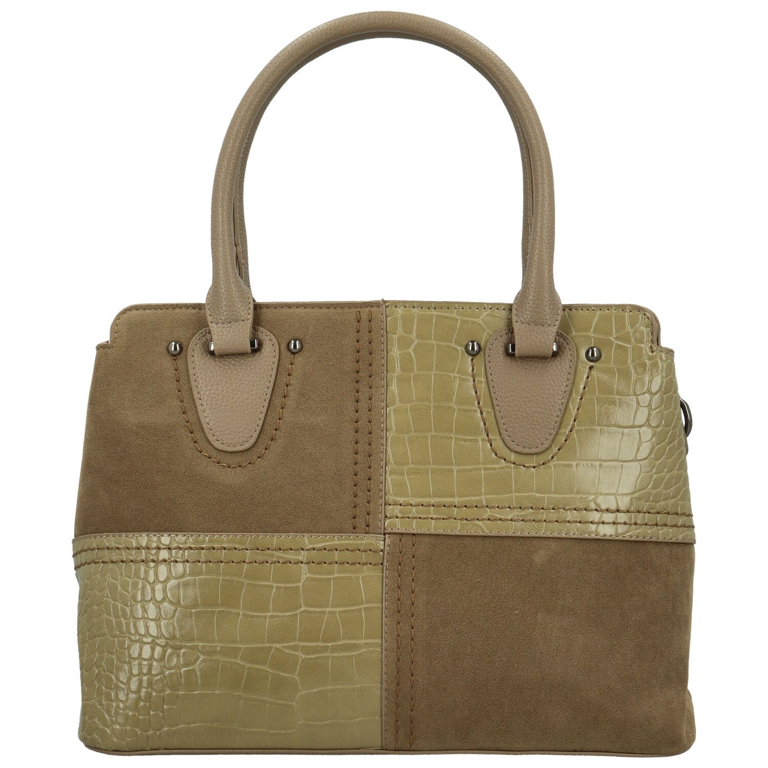 Dámská kabelka do ruky khaki - Maria C Zareen