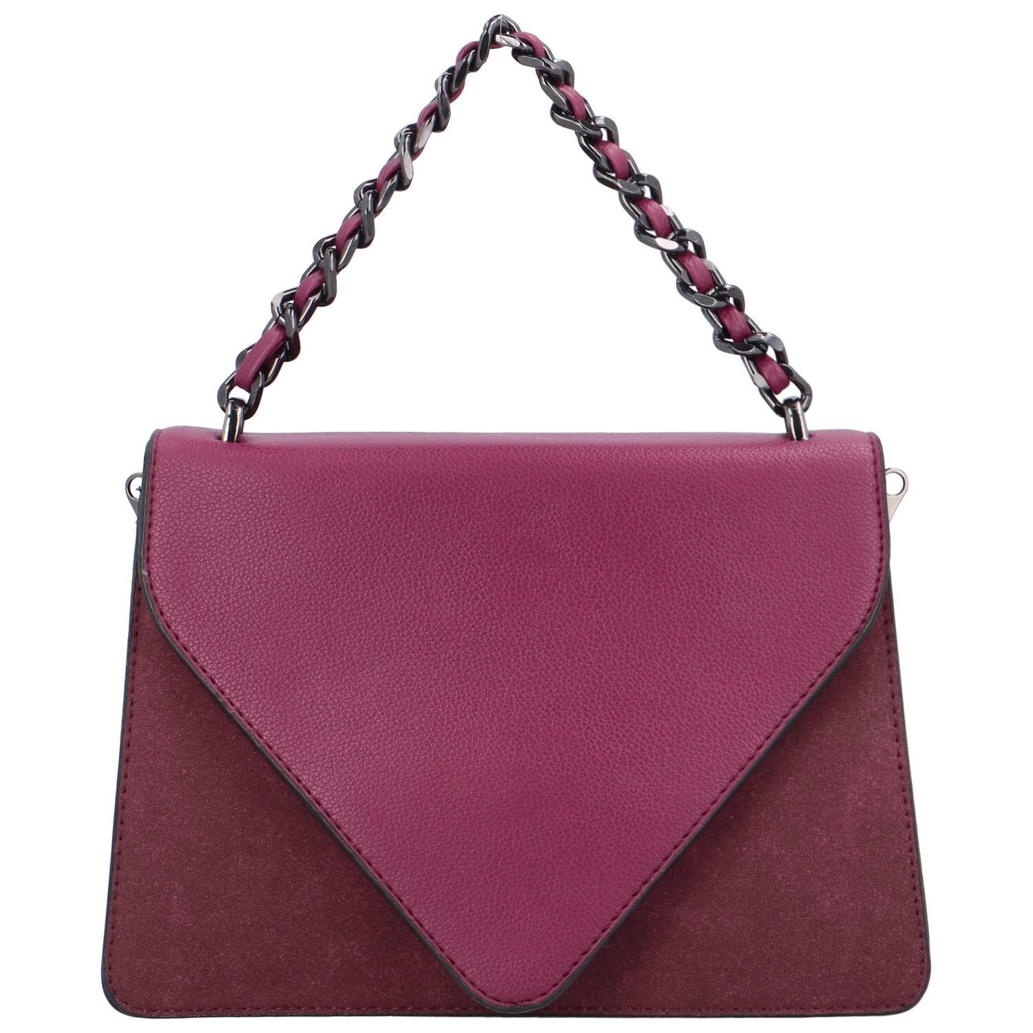 Dámská kabelka do ruky fialově červená - Maria C Mikaela