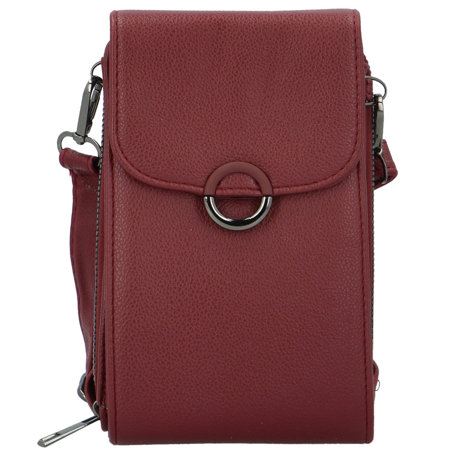 Dámská crossbody kabelka vínová - Firenze Aristea