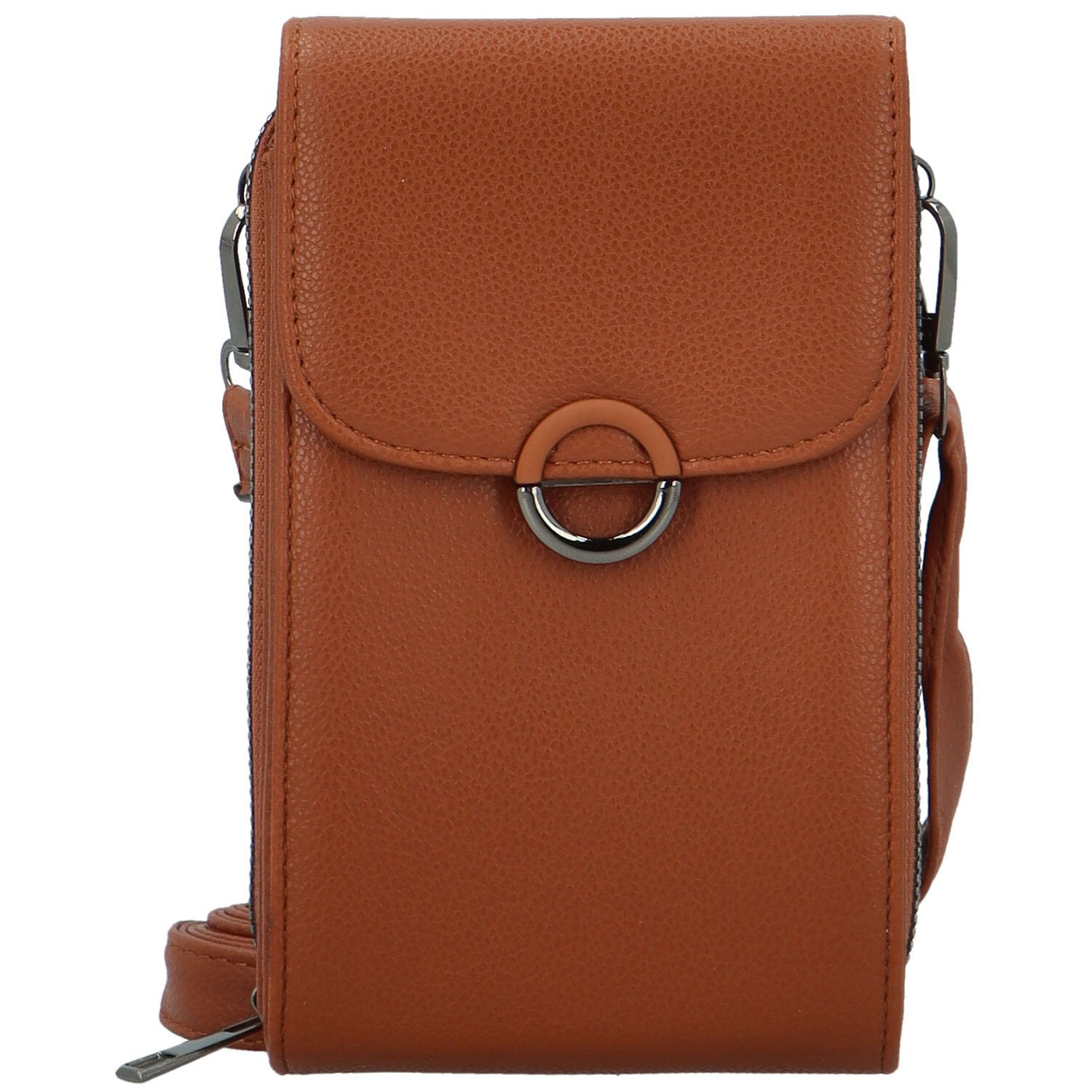 Dámská crossbody kabelka hnědá - Firenze Aristea