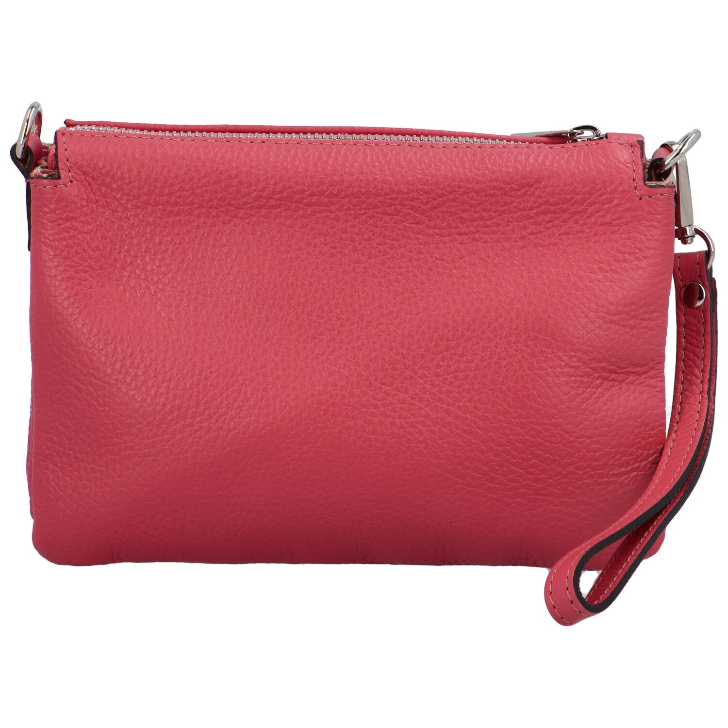 Dámské kožené psaníčko růžové - ItalY Bonnie