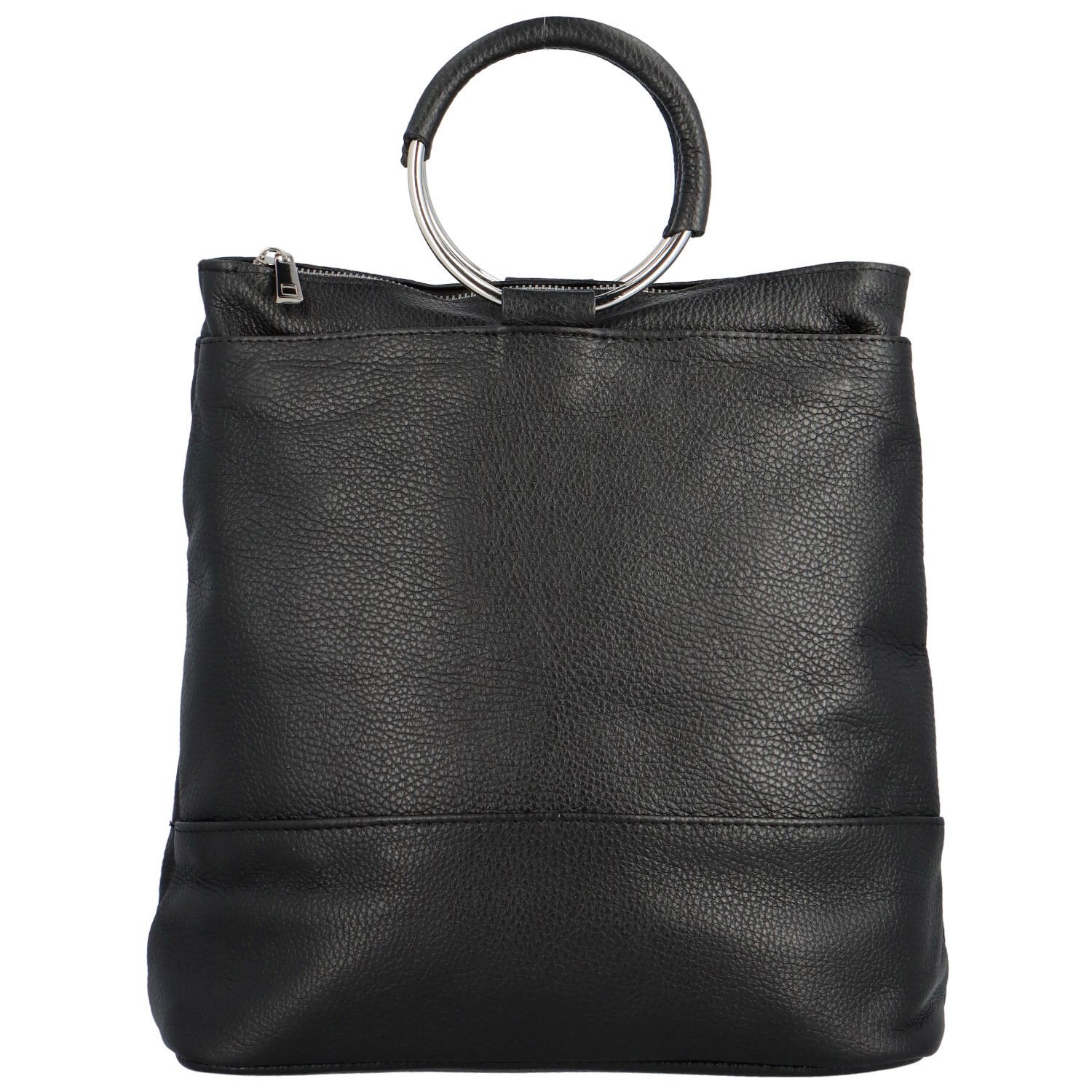 Dámský kožený batůžek černý - Delami Joyce