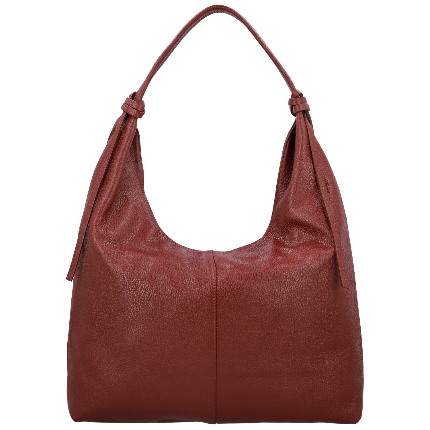 Dámská kabelka na rameno tmavě červená - Delami Vera Pelle Lionela