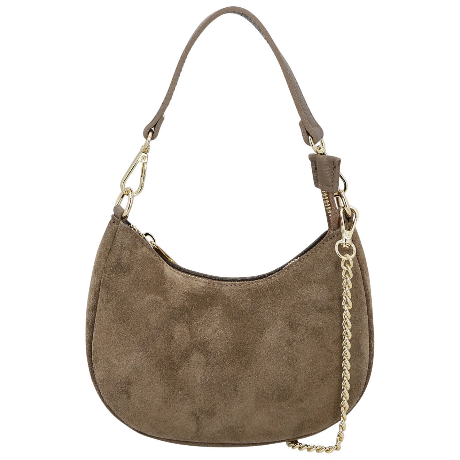 Dámská kabelka na rameno taupe - Delami Vera Pelle Penelopa