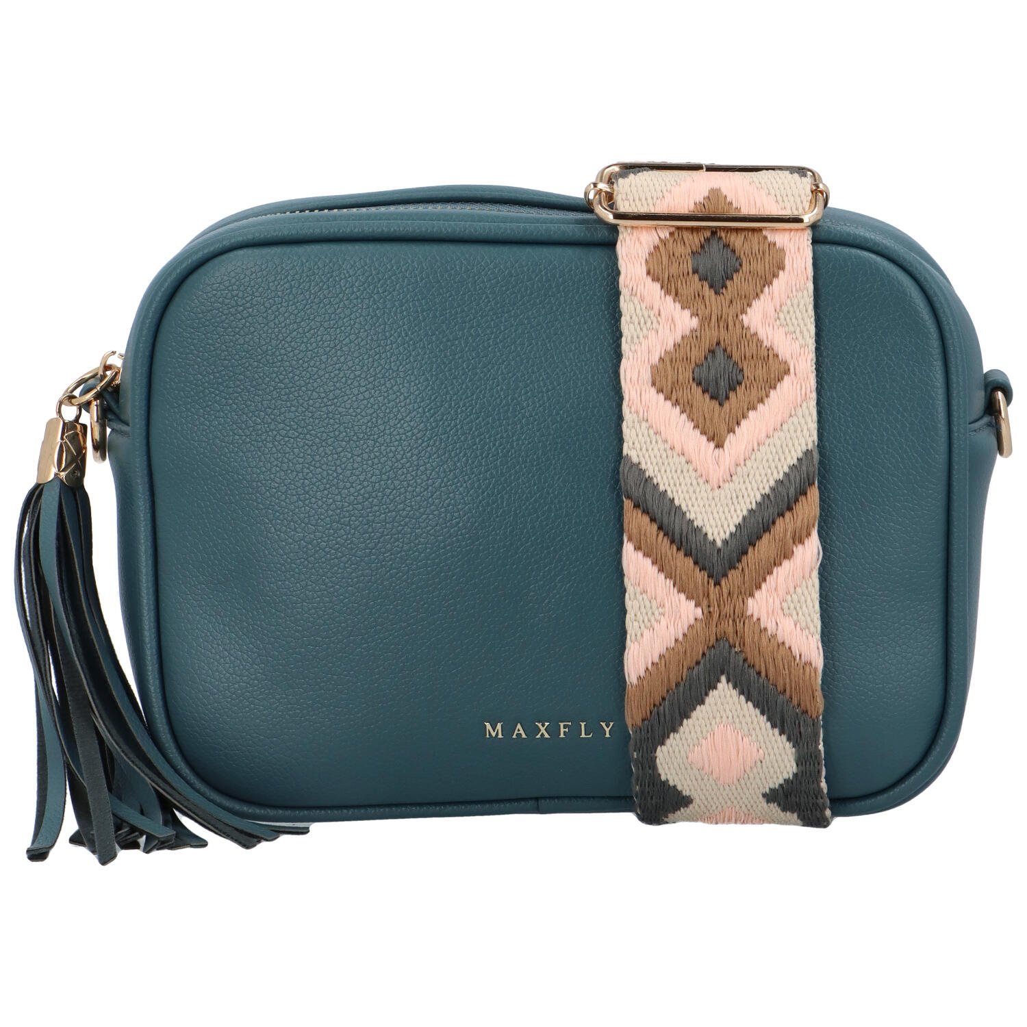 Dámská crossbody kabelka tyrkysová - MaxFly Caira