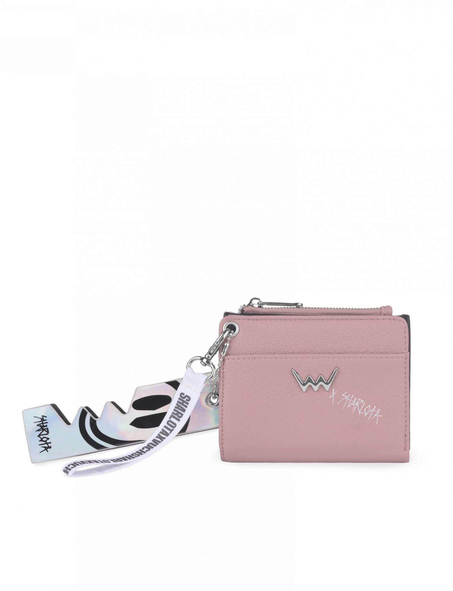 Dámská kožená peněženka růžová - Vuch WILD ONE RIDER PINK