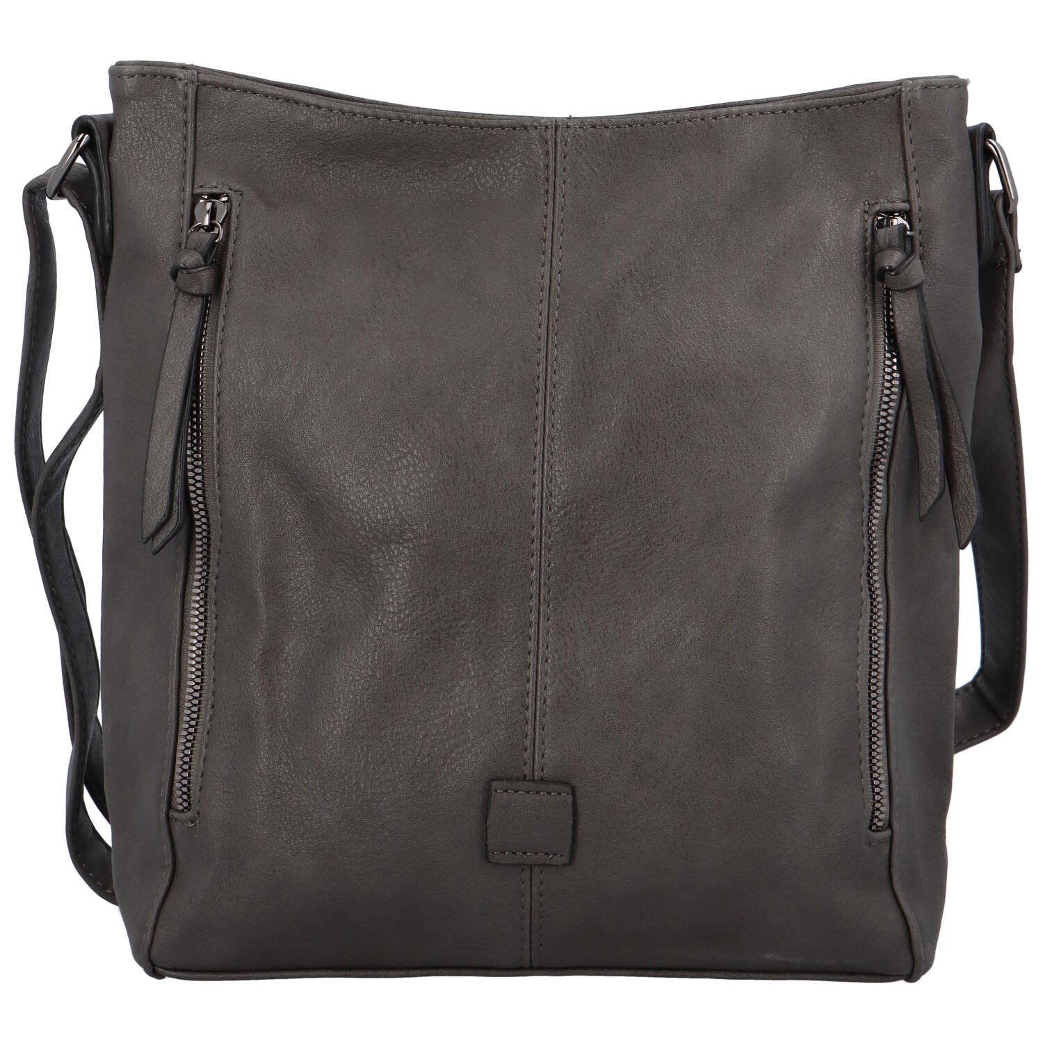 Dámská crossbody kabelka šedá - Paolo Bags Juliana