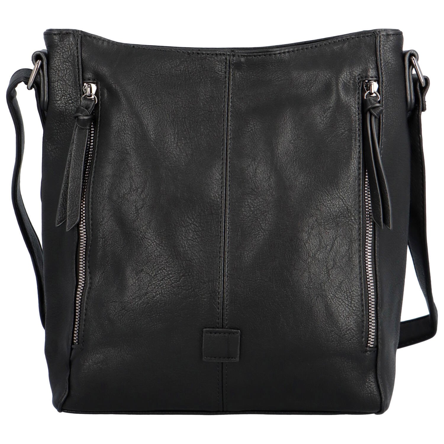 Dámská crossbody kabelka černá - Paolo Bags Juliana