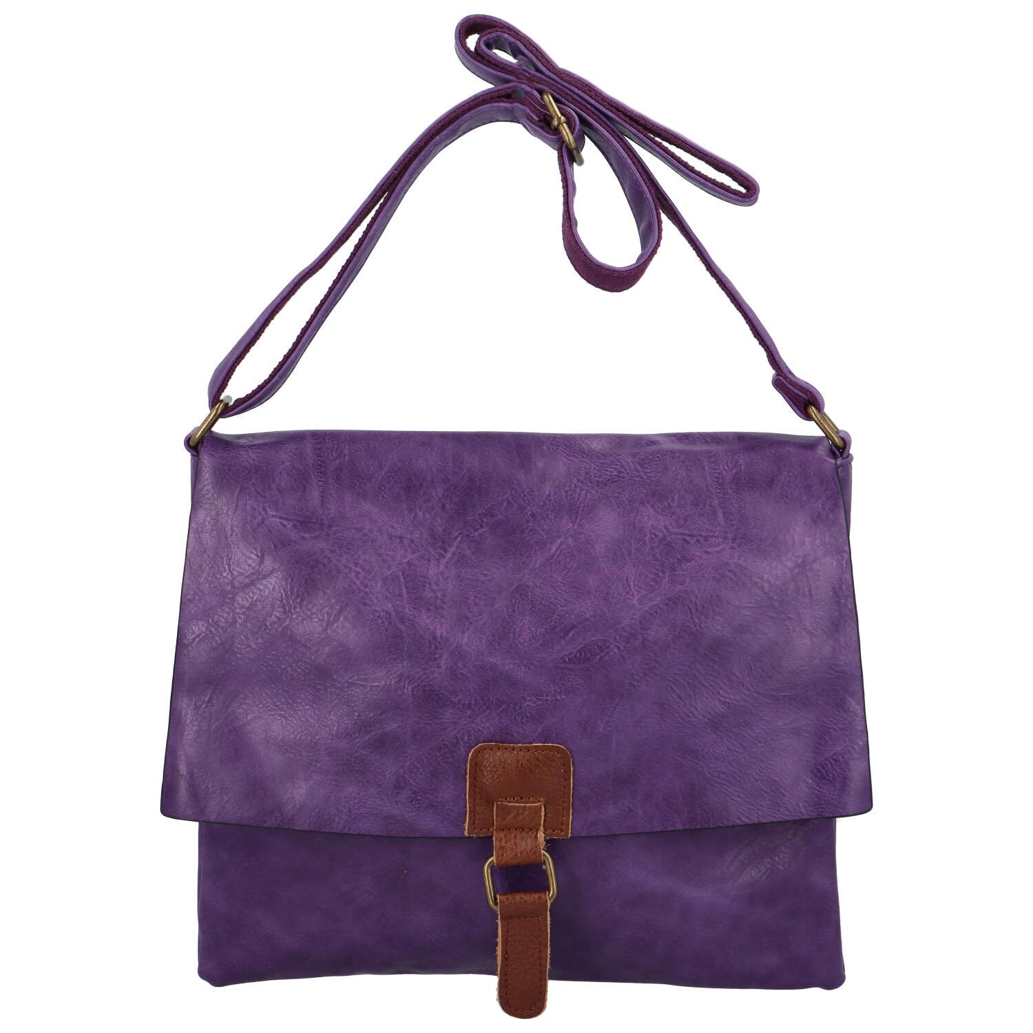 Dámská crossbody kabelka fialová - Paolo Bags Erikoma