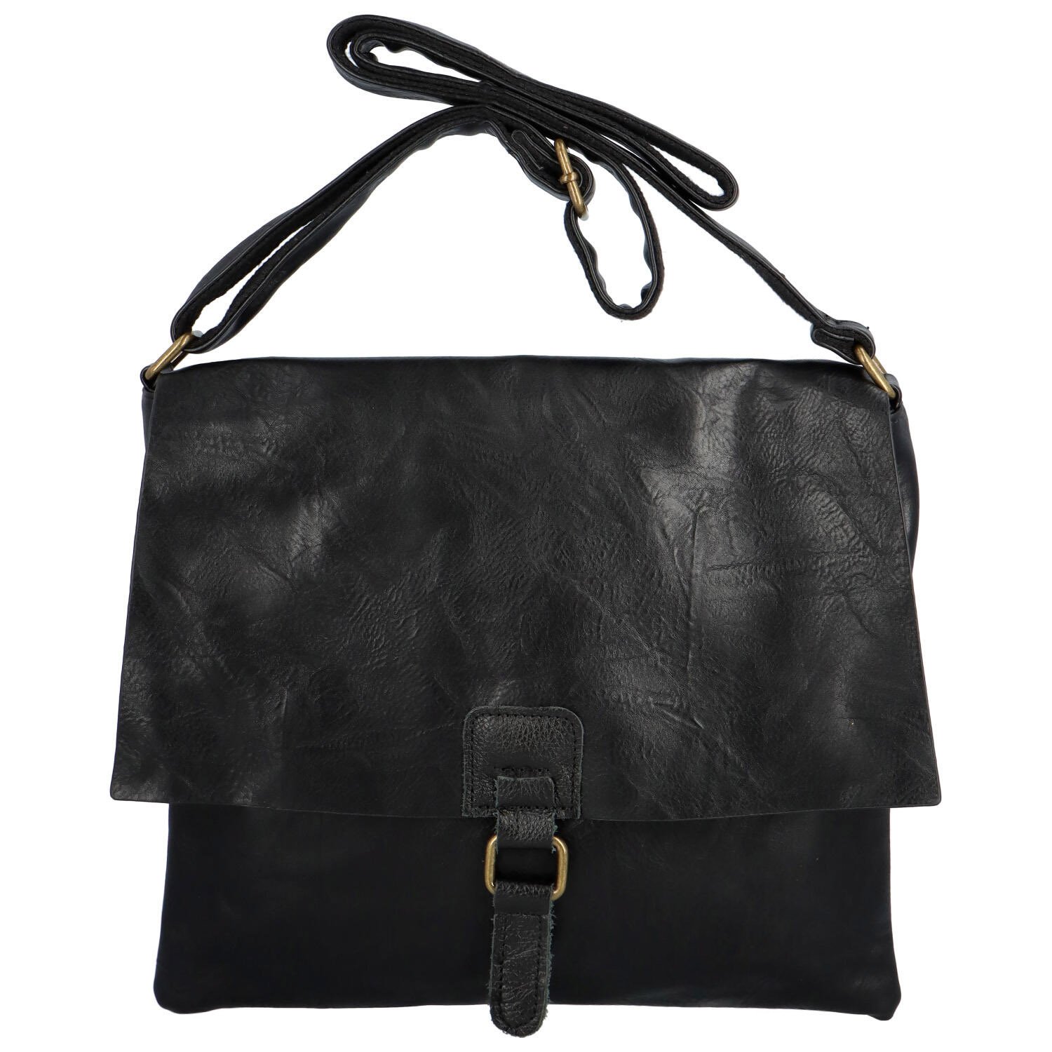 Dámská crossbody kabelka černá - Paolo Bags Erikoma