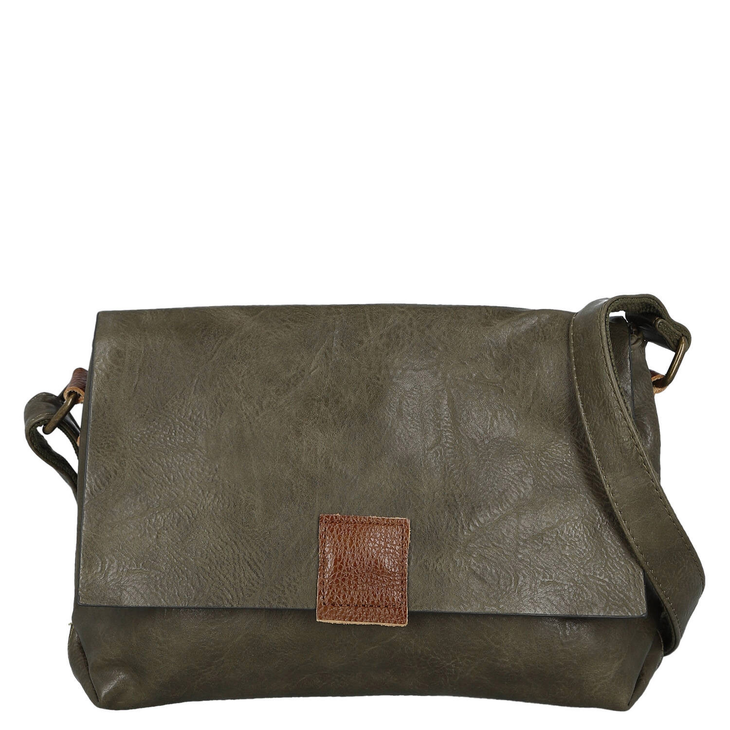 Dámská crossbody kabelka khaki - Paolo bags Ofélie