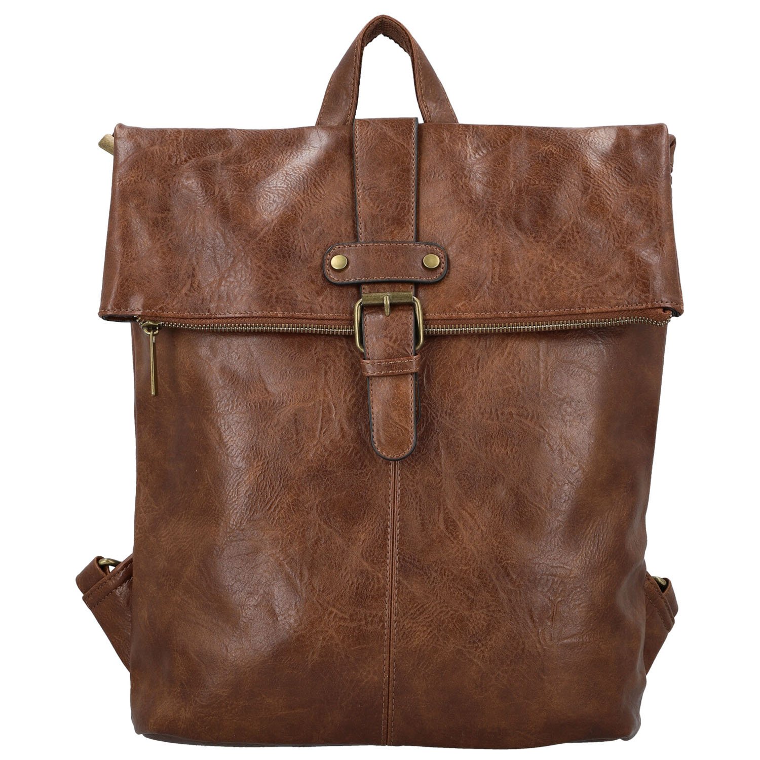 Dámský batoh coffee - Paolo bags Tulia