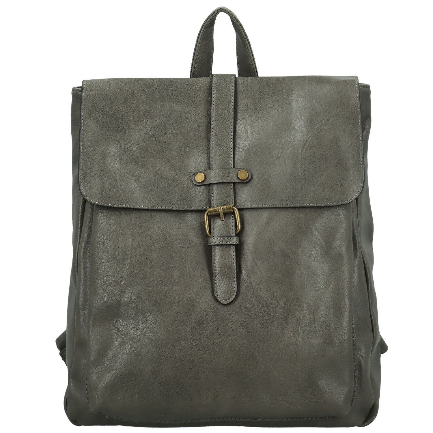 Dámský batoh tmavě šedý - Paolo bags Vanetia