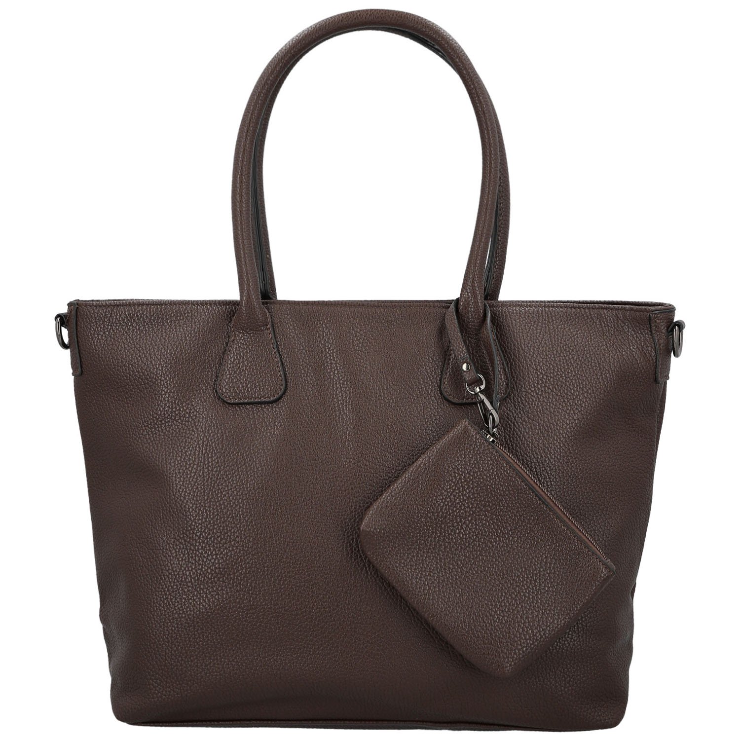 Dámská kabelka přes rameno coffee - Paolo bags Iljana