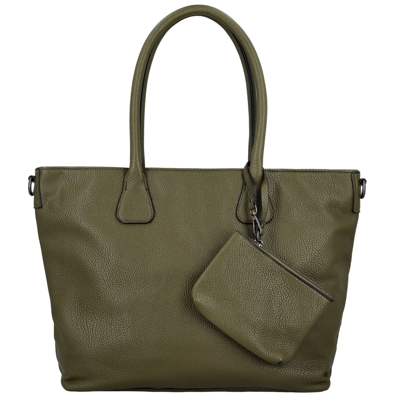 Dámská kabelka přes rameno tmavě zelená - Paolo bags Iljana