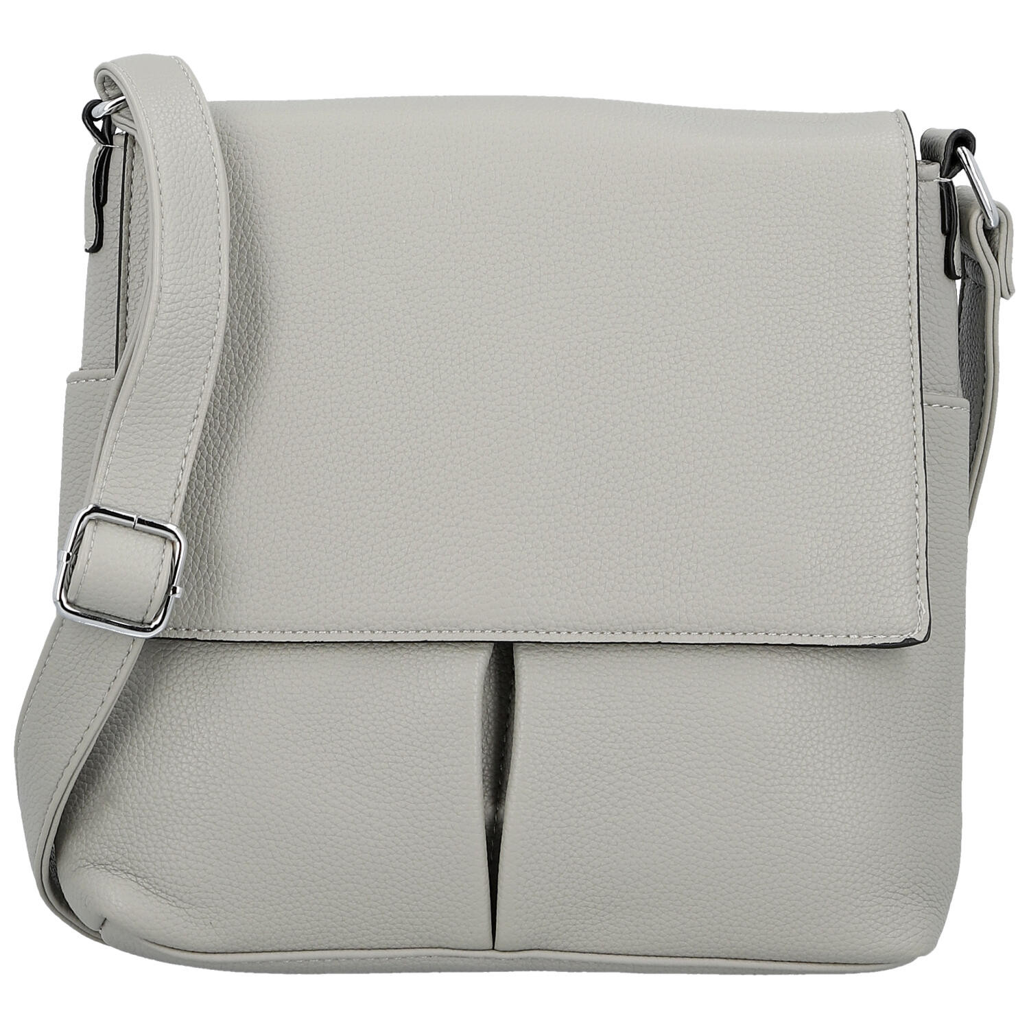 Dámská crossbody kabelka šedá - Paolo Bags Dilara