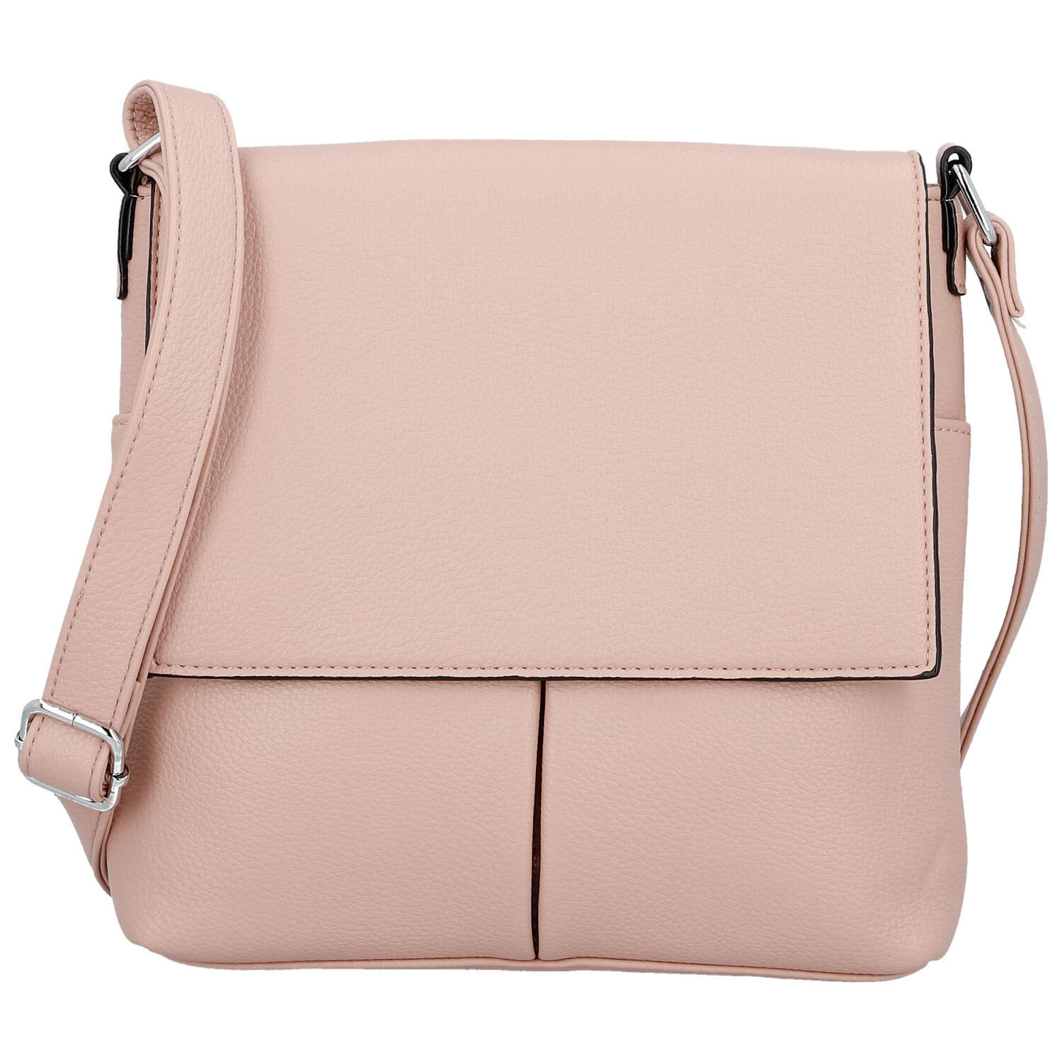 Dámská crossbody kabelka růžová - Paolo Bags Dilara