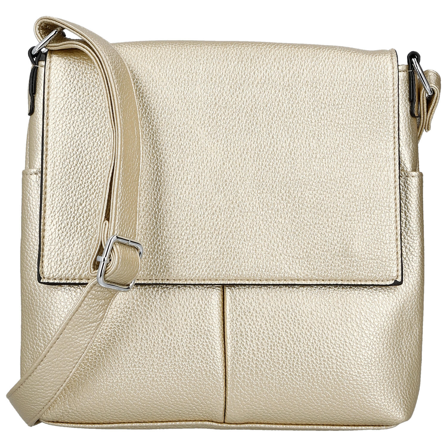 Dámská crossbody kabelka zlatá - Paolo Bags Dilara