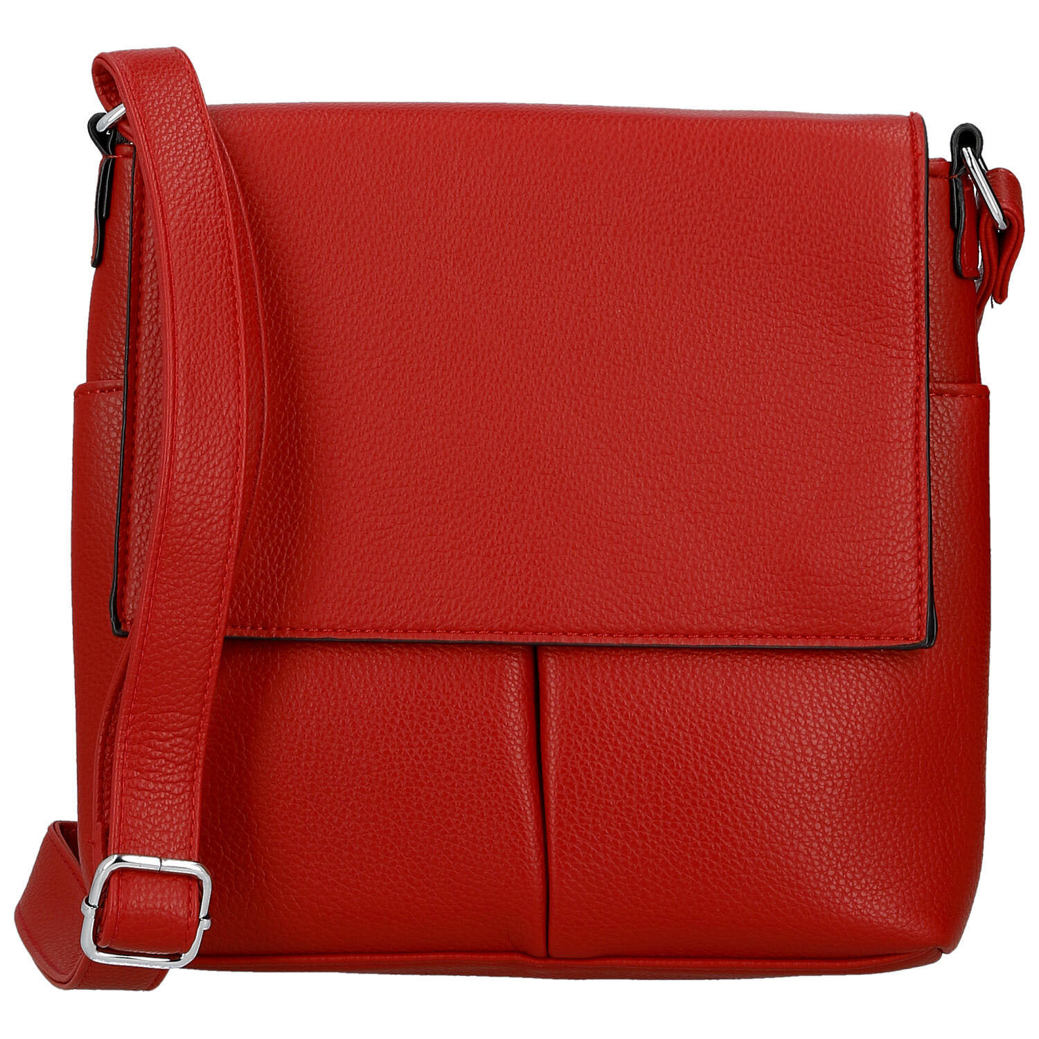 Dámská crossbody kabelka červená - Paolo Bags Dilara