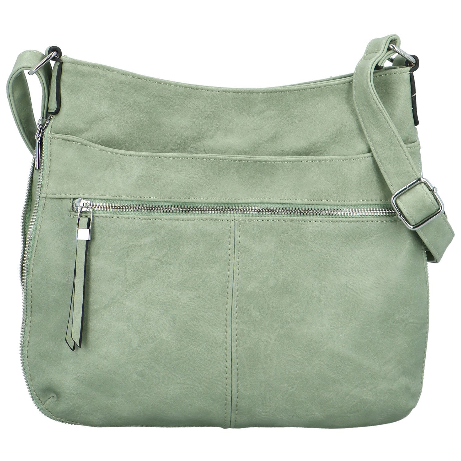 Dámská crossbody kabelka modrozelená - Firenze Grete new