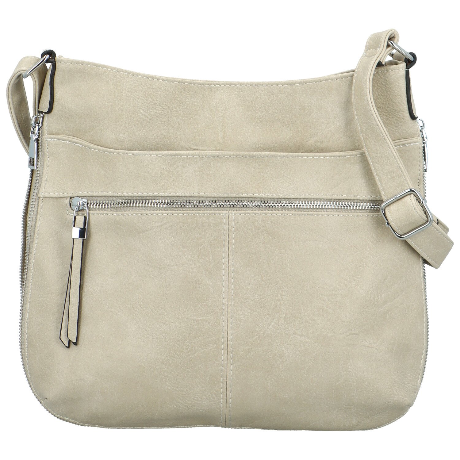 Dámská crossbody kabelka krémová - Firenze Grete new