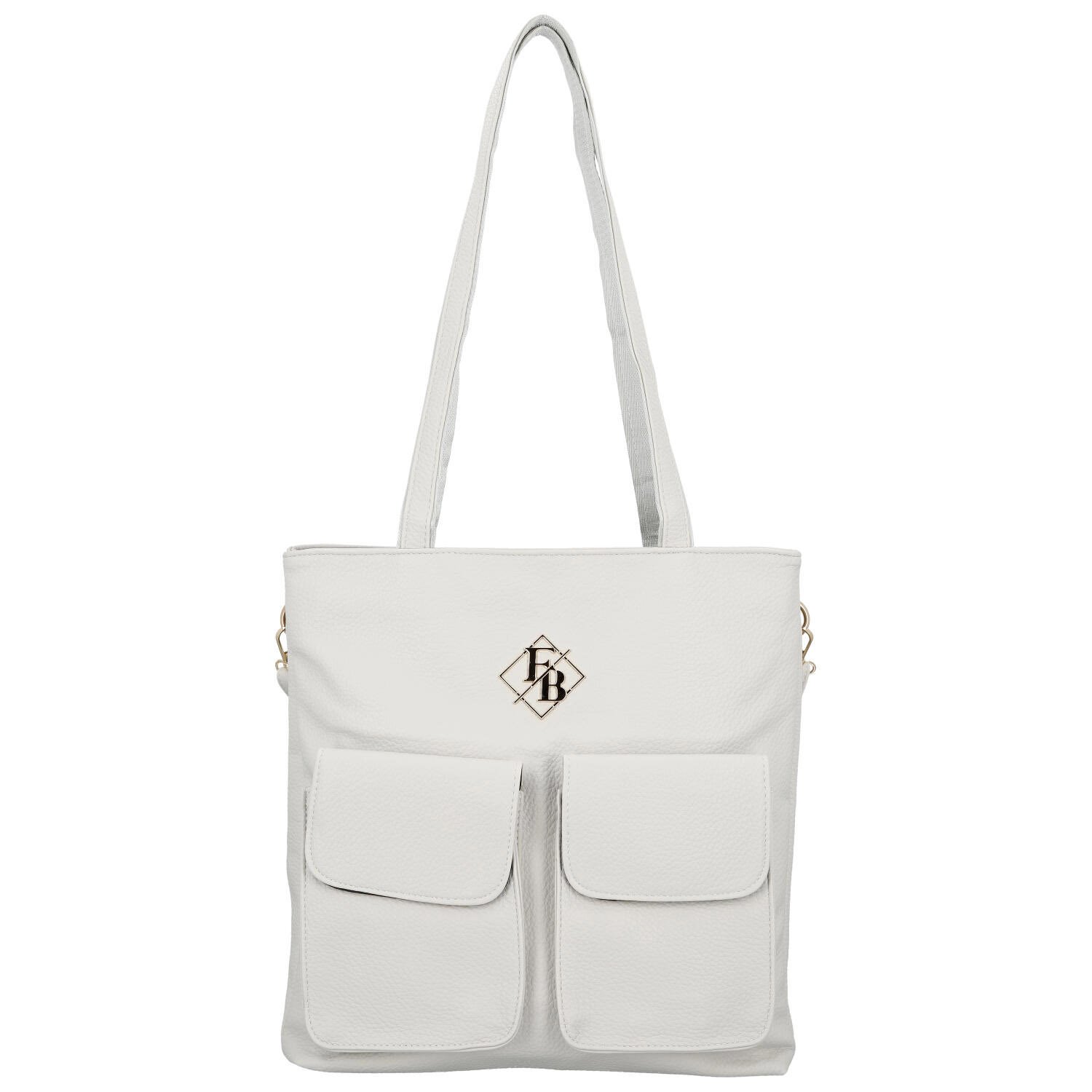 Dámská kabelka přes rameno šedá - Firenze Antini