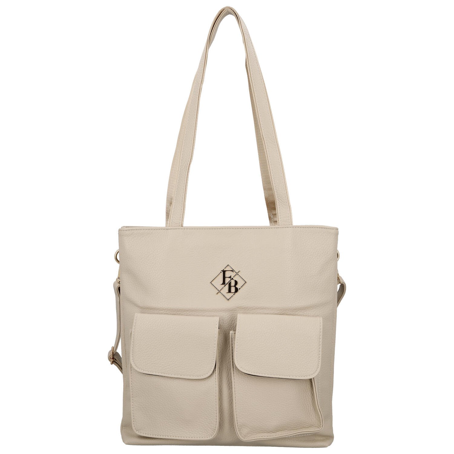 Dámská kabelka přes rameno béžová - Firenze Antini