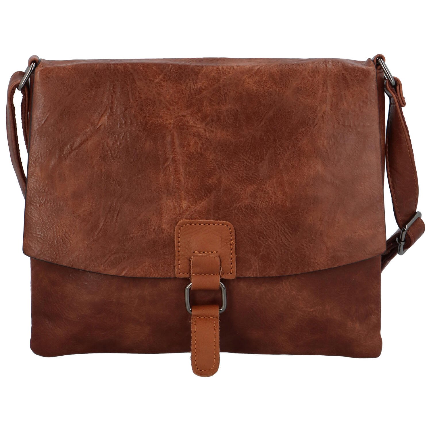 Dámská crossbody kabelka/taška tmavě hnědá - Coveri Asmare