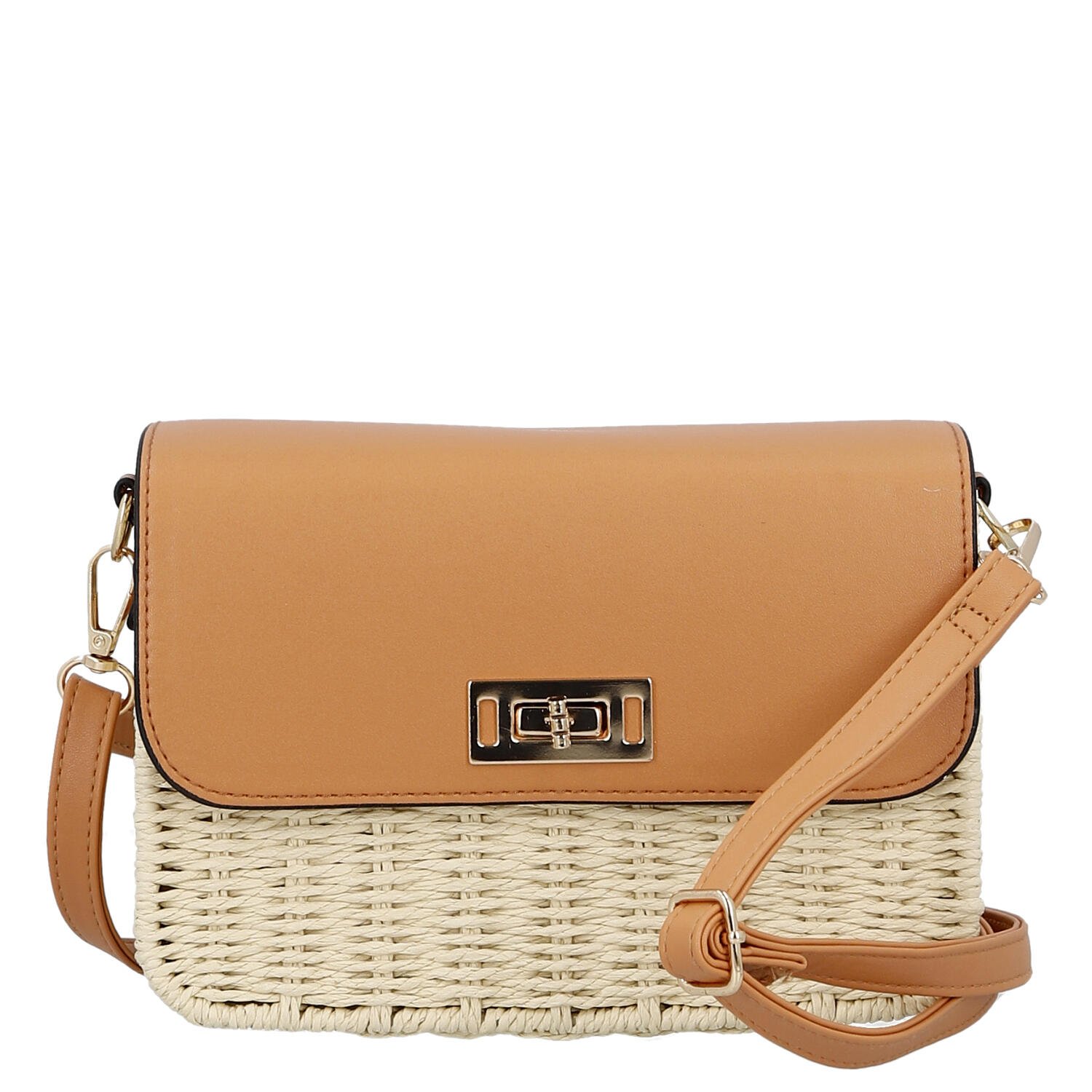 Dámská crossbody kabelka krémová - Firenze Briana