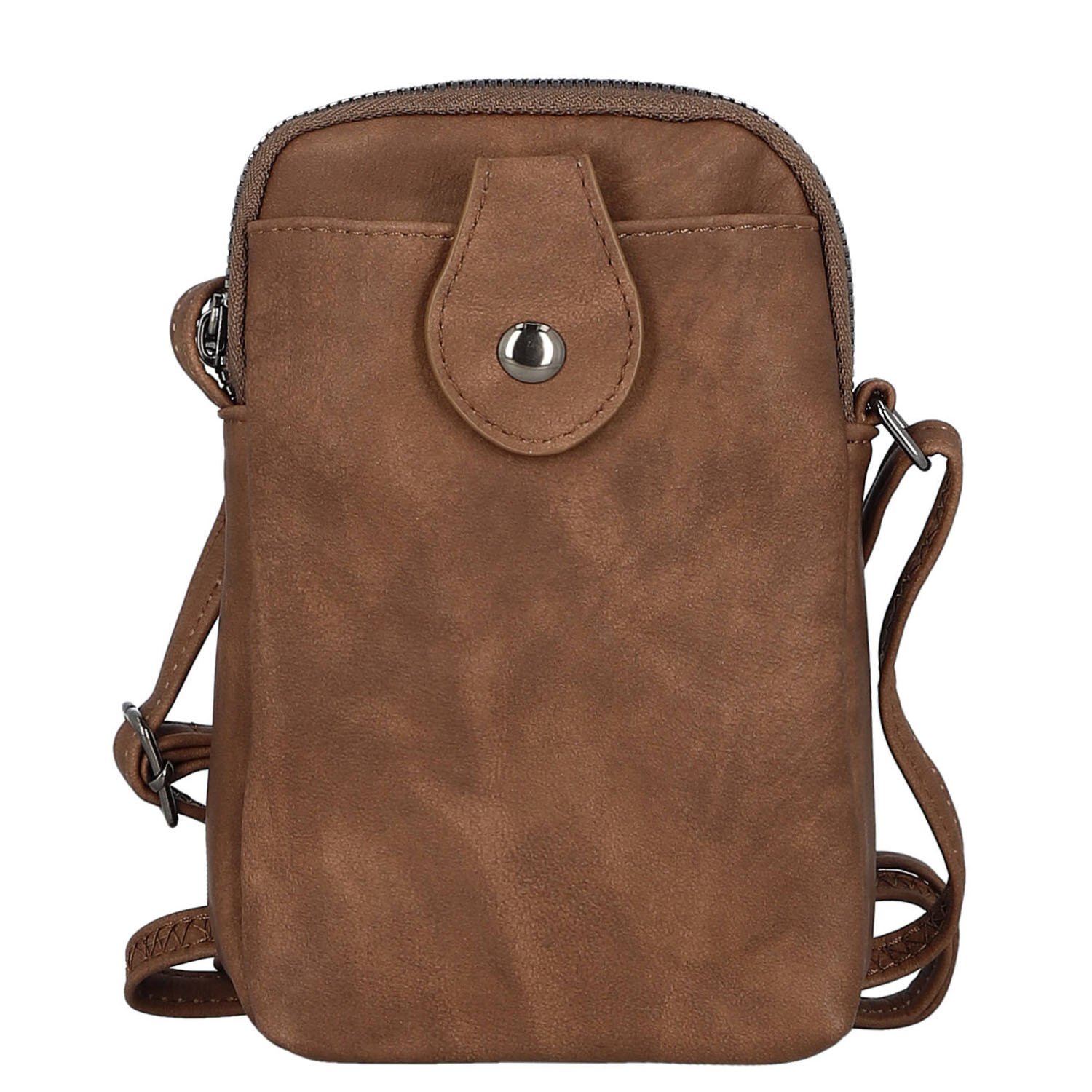 Dámská crossbody kabelka hnědá - MaxFly Jamie