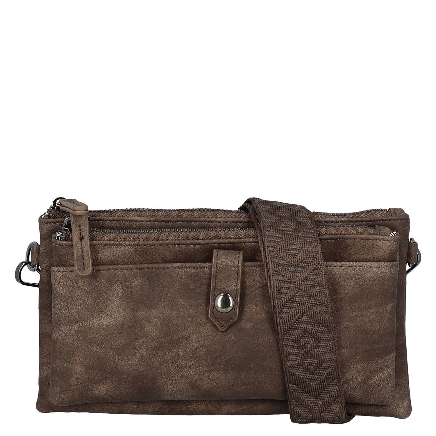 Dámská crossbody kabelka coffee - MaxFly Essia