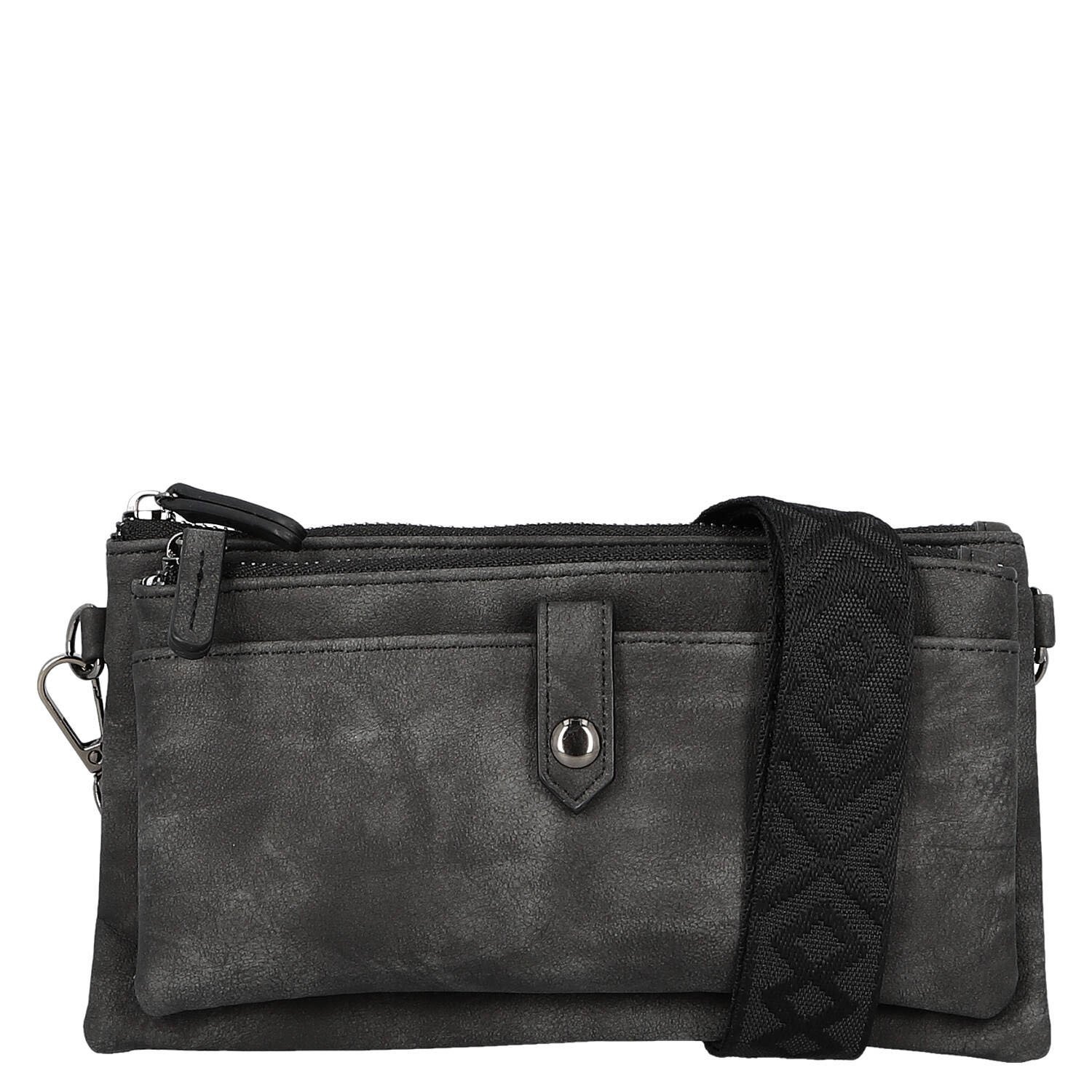 Dámská crossbody kabelka černá - MaxFly Essia