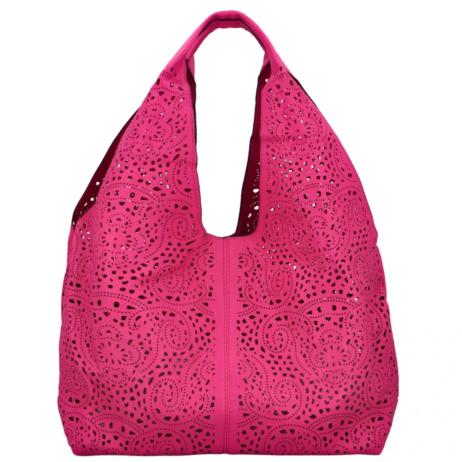 Dámská kabelka na rameno fuchsiová - Coveri Osypa