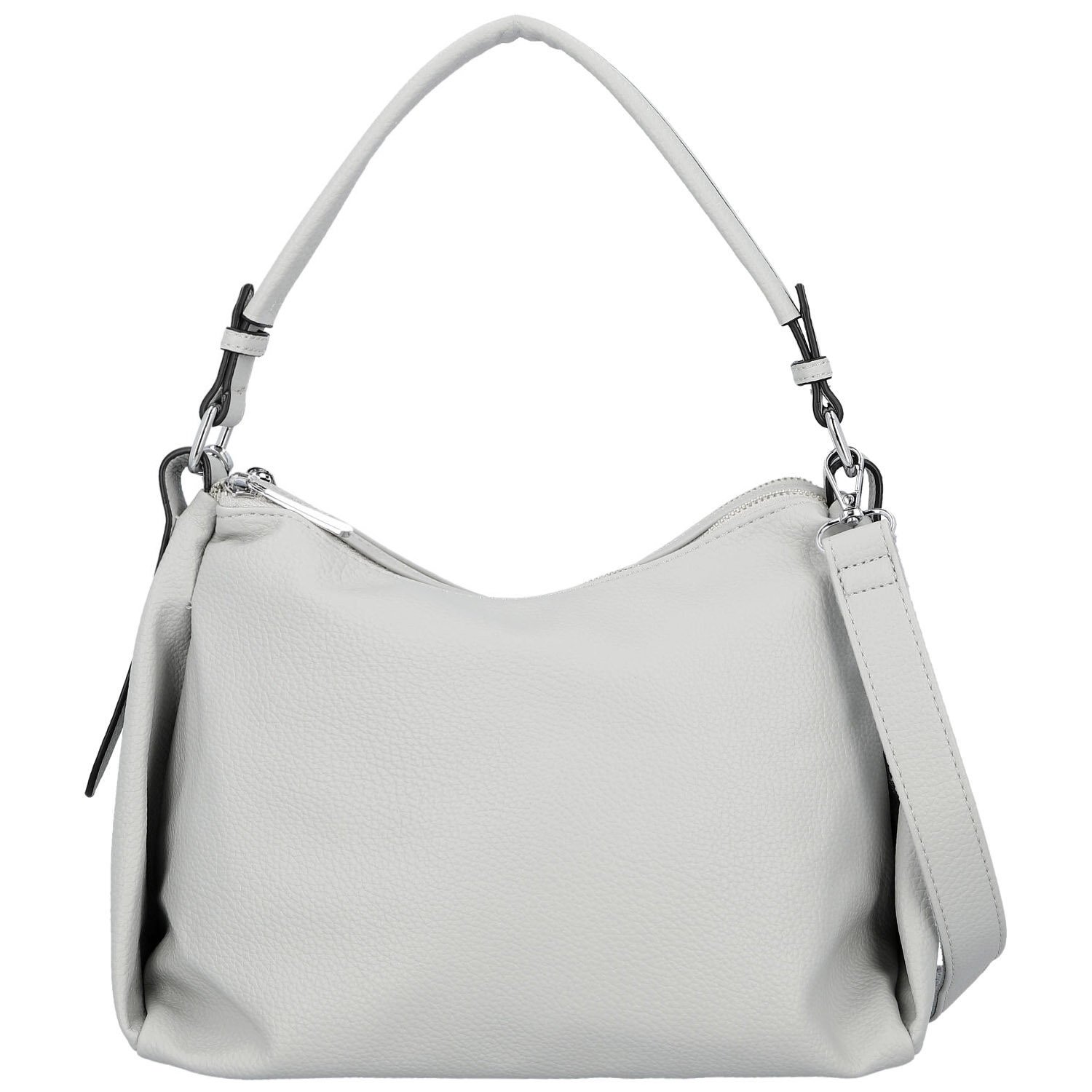 Dámská kabelka na rameno světle šedá - Coveri Klaudia