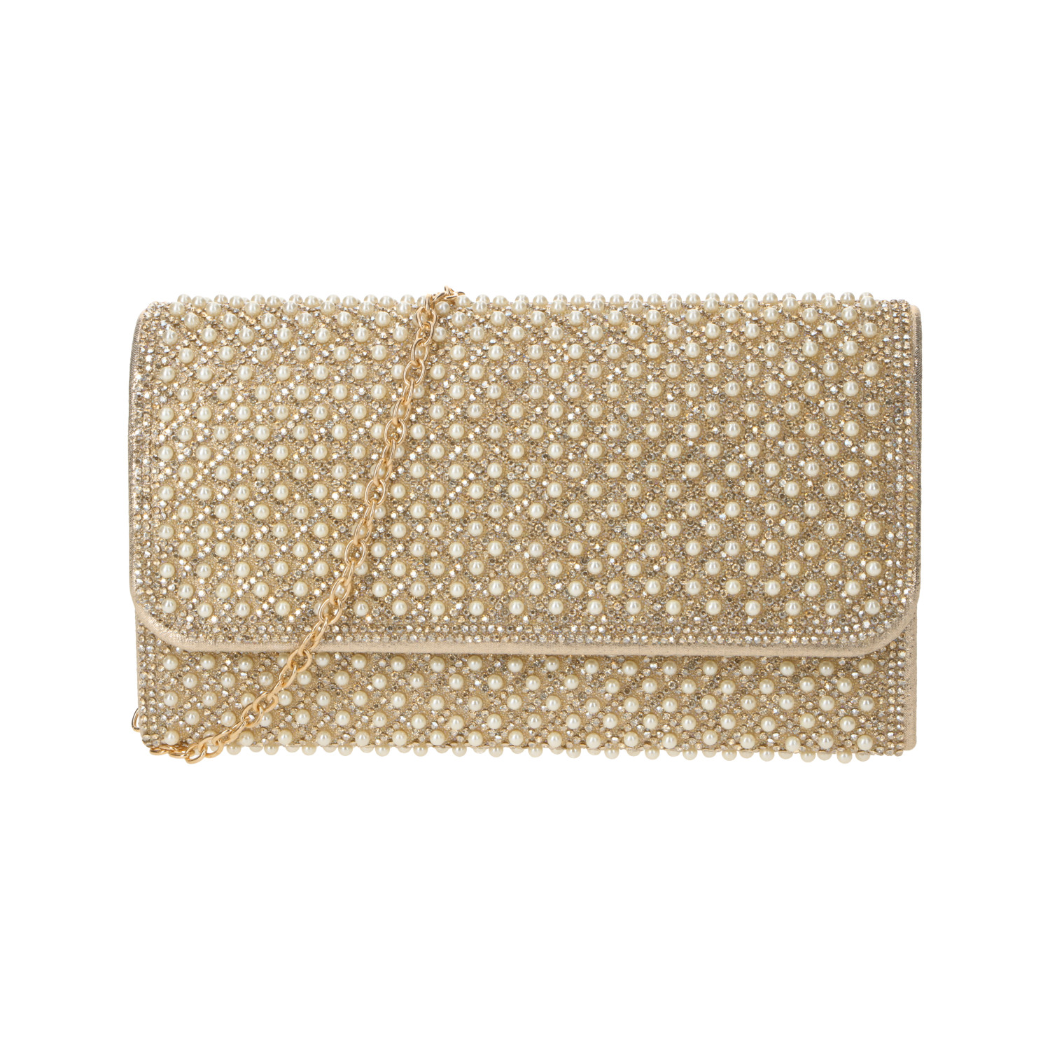 Dámské společenské psaníčko zlaté - Michelle Moon Omana