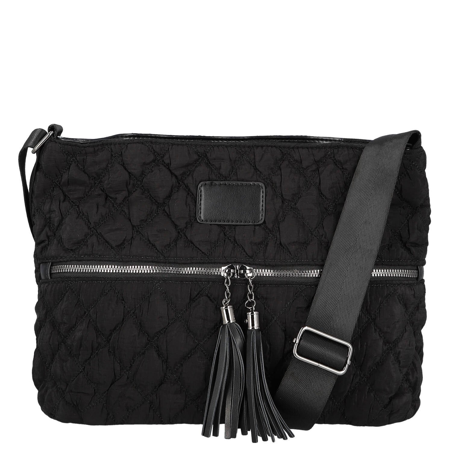 Dámská crossbody kabelka černá - Firenze Nellisa