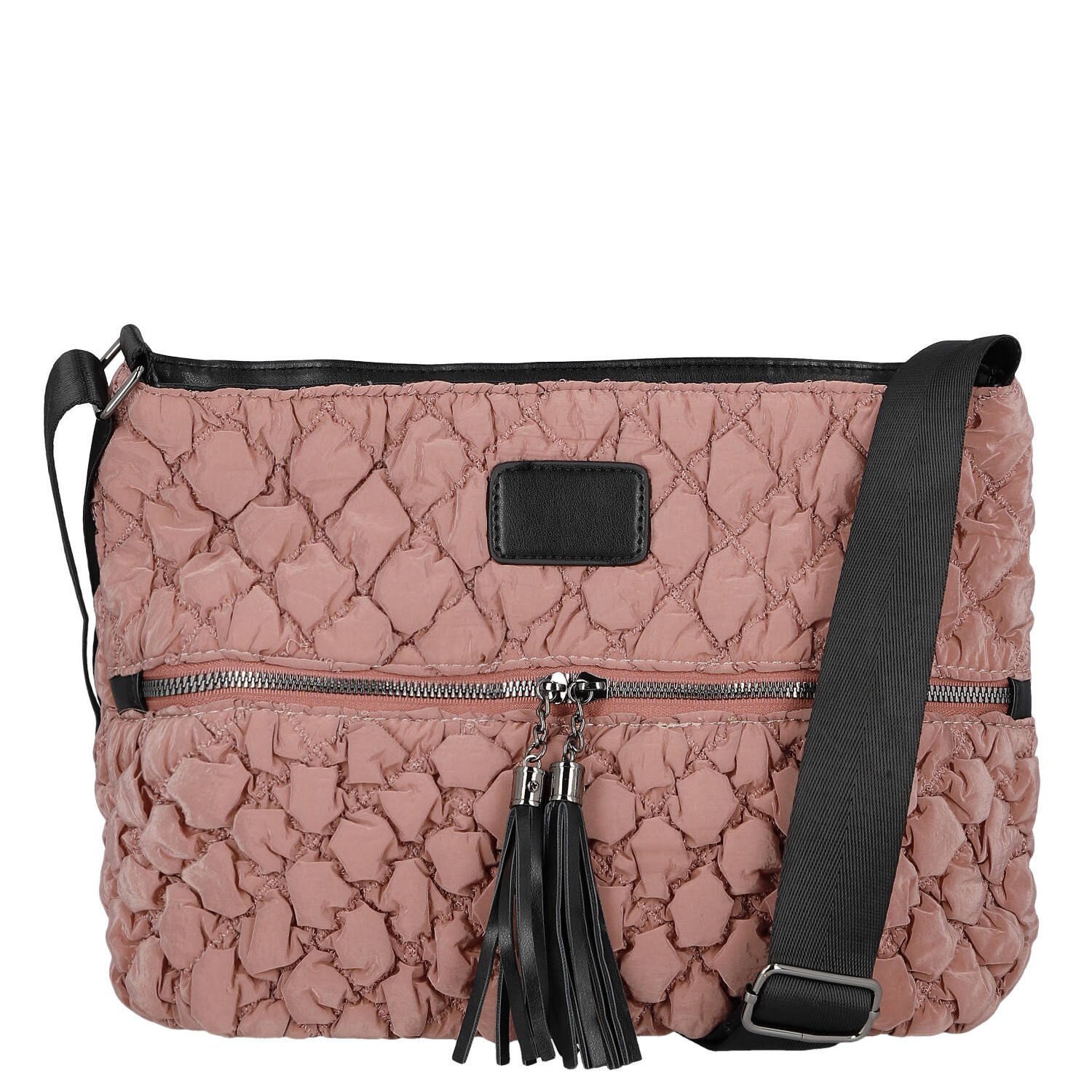 Dámská crossbody kabelka růžová - Firenze Nellisa