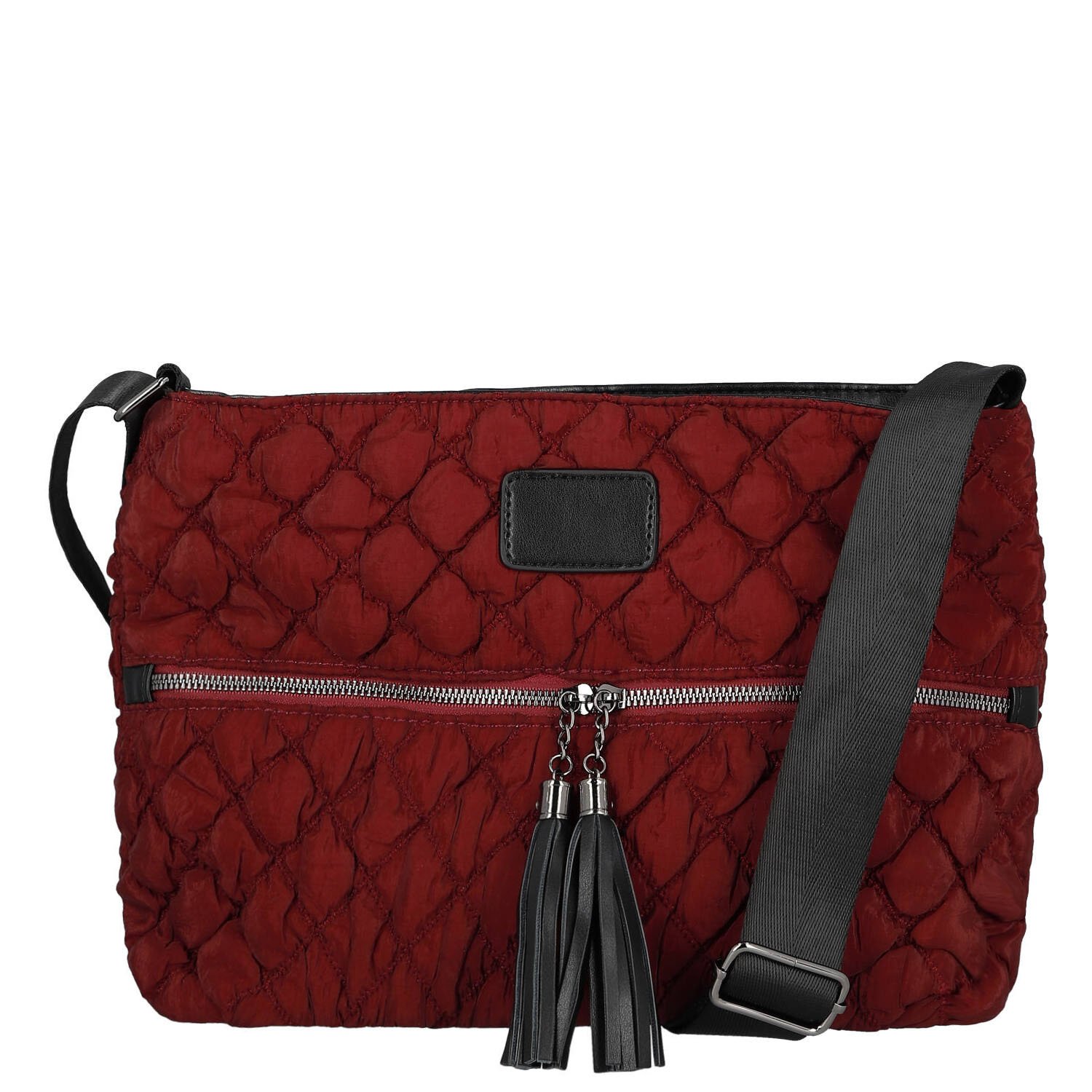 Dámská crossbody kabelka vínová - Firenze Nellisa