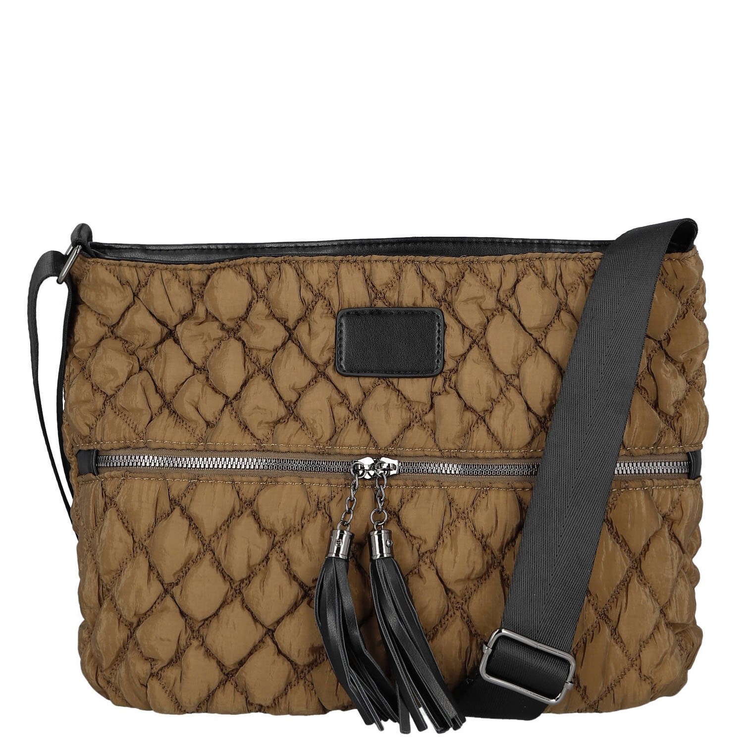 Dámská crossbody kabelka hnědá - Firenze Nellisa